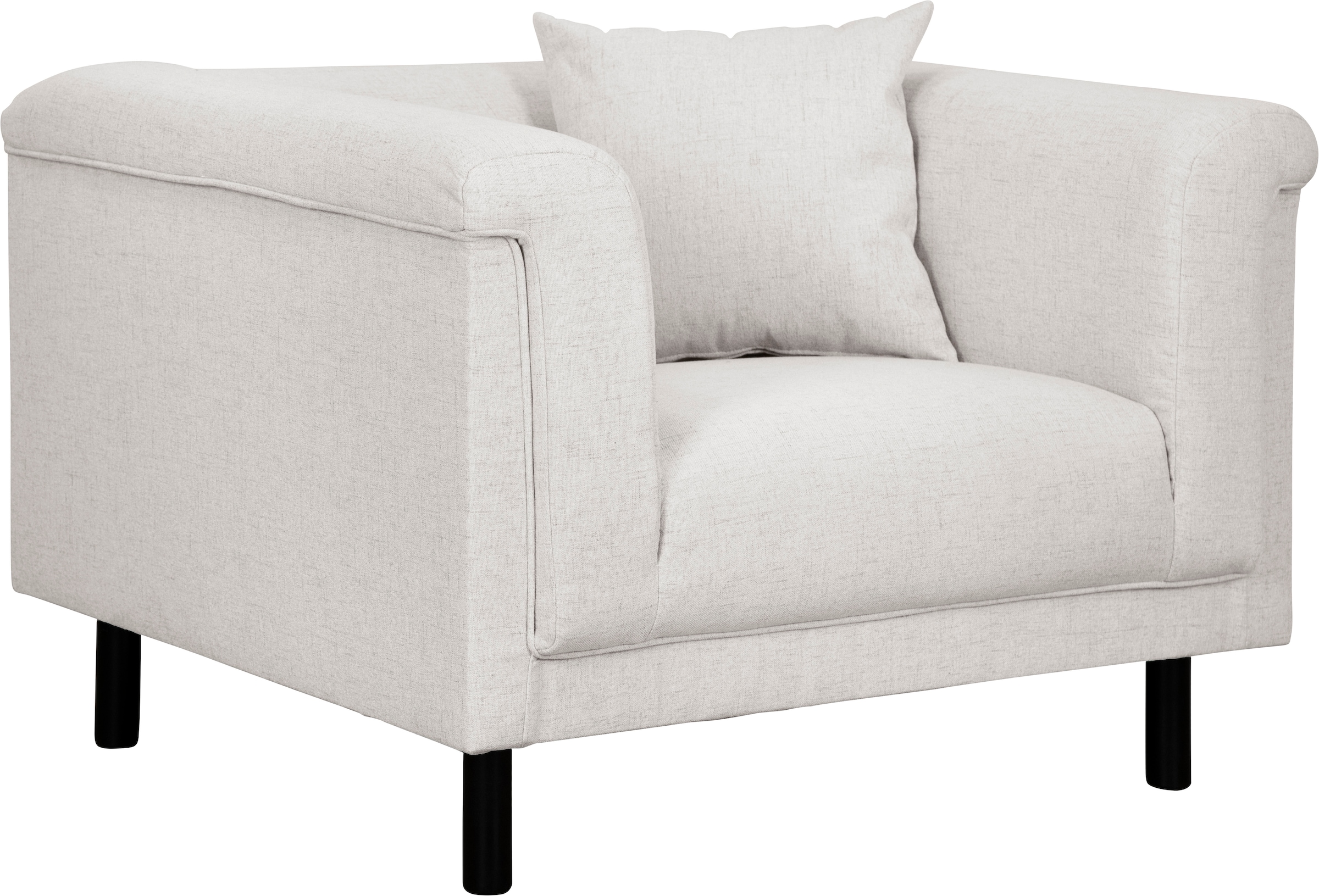 Home affaire Sessel »AGNIA   B/T/H: 100/85/71 cm« incl. Zierkissen, auch in Cord und Bouclé