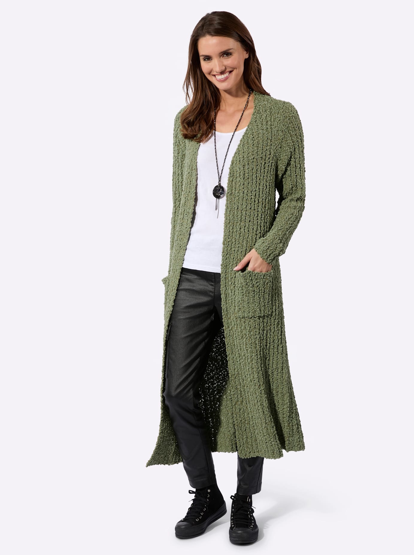 Inspirationen Longstrickjacke günstig online kaufen