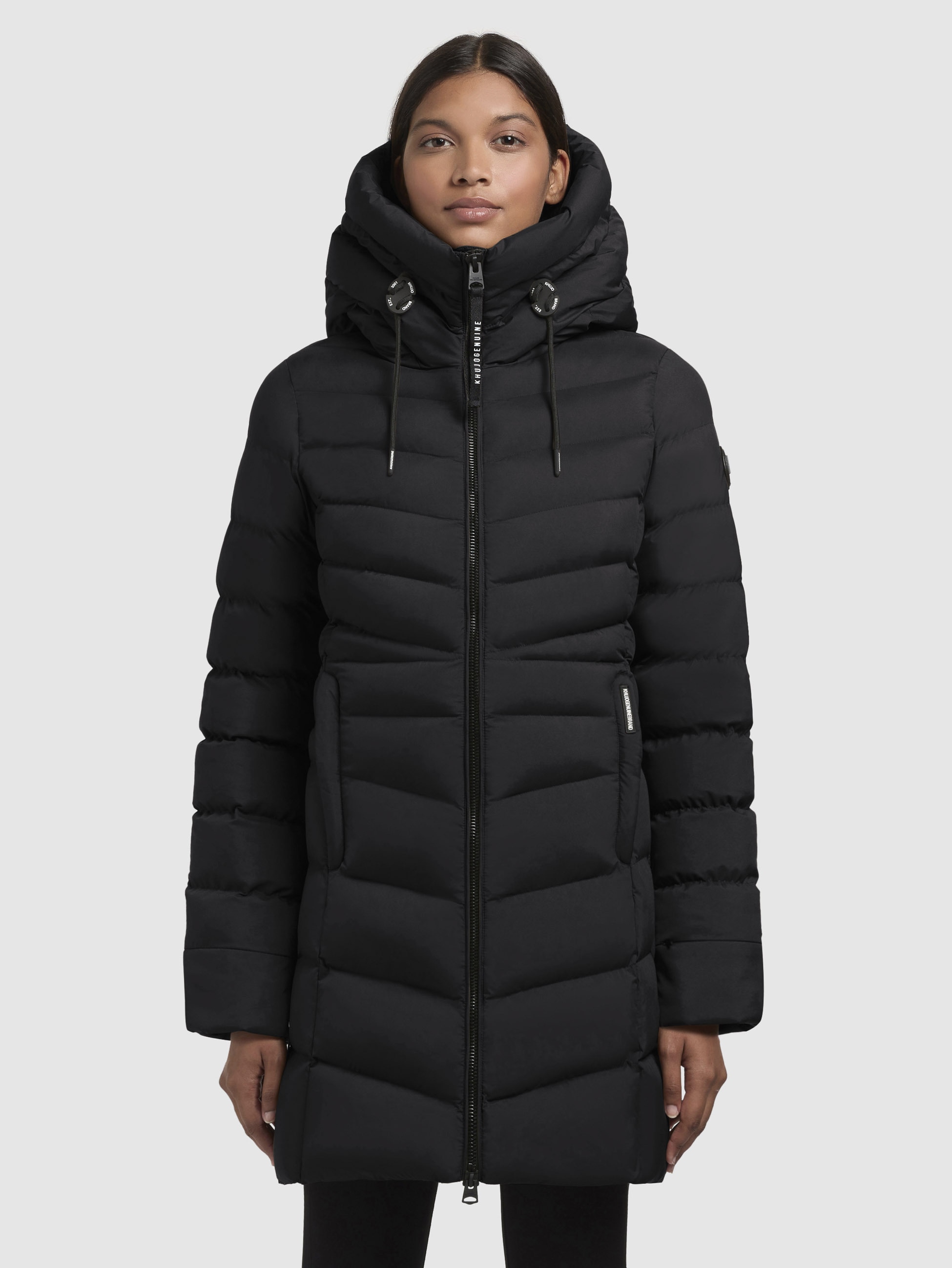 khujo Steppjacke »TUHANI4«, mit Kapuze