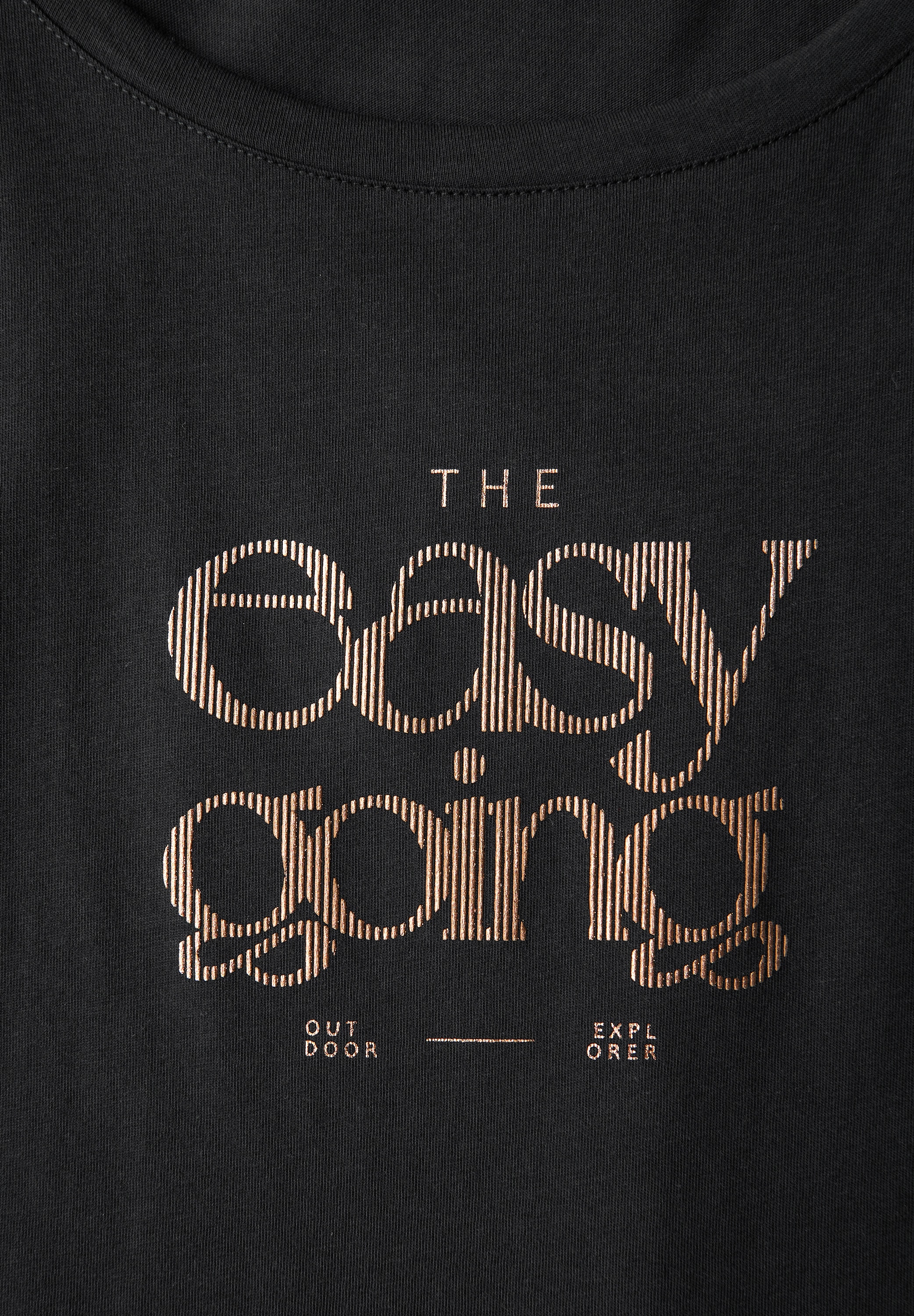 STREET ONE T-Shirt, mit Wording-Print