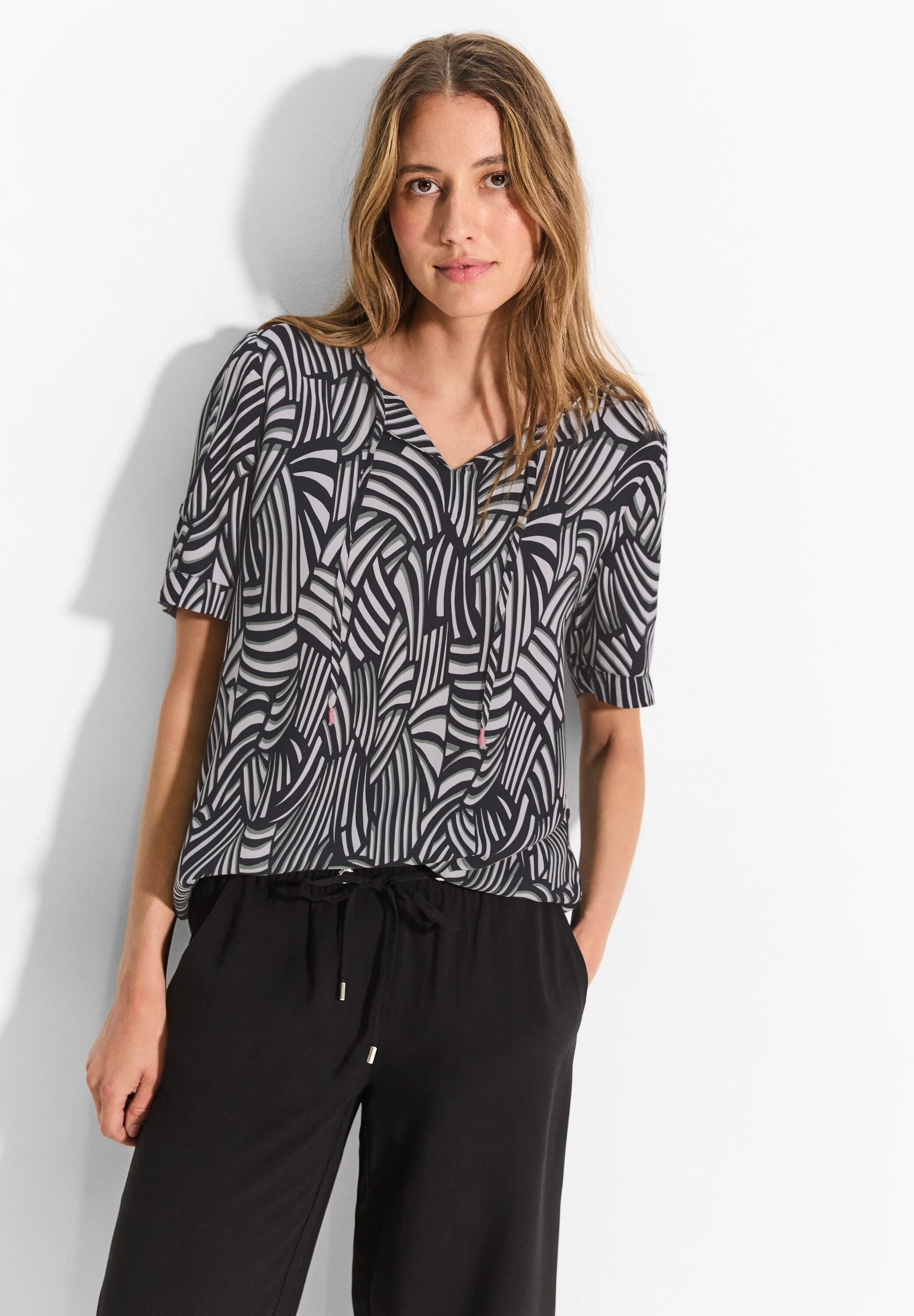 Cecil Shirtbluse, aus softer Viskose günstig online kaufen