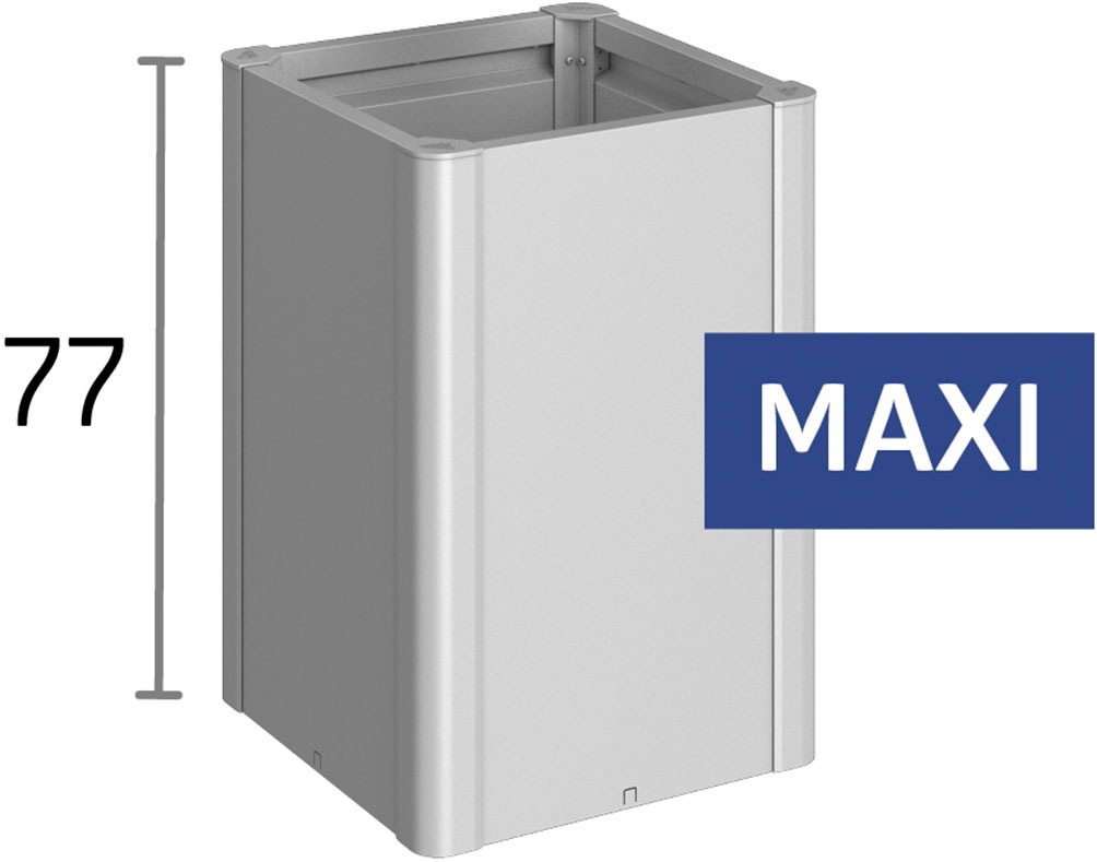 Biohort Hochbeet »BELVEDERE L-Form maxi 2 m, verschiedene Farben« 201x201x77 cm, extrem langlebig, aus Metall