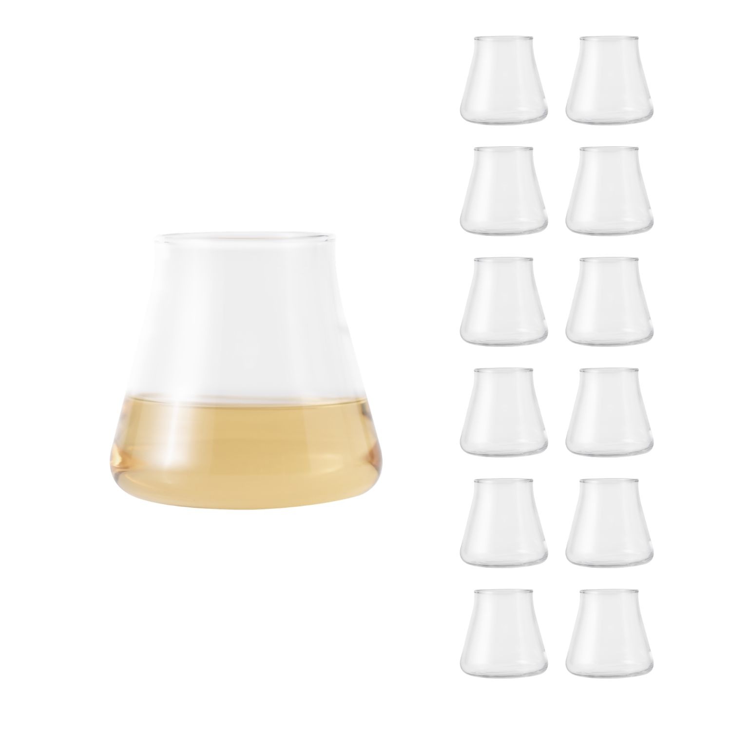LIBBEY Weinglas »STEMLESS« 12er Set, H: 10, Ø: 10, 440 ml