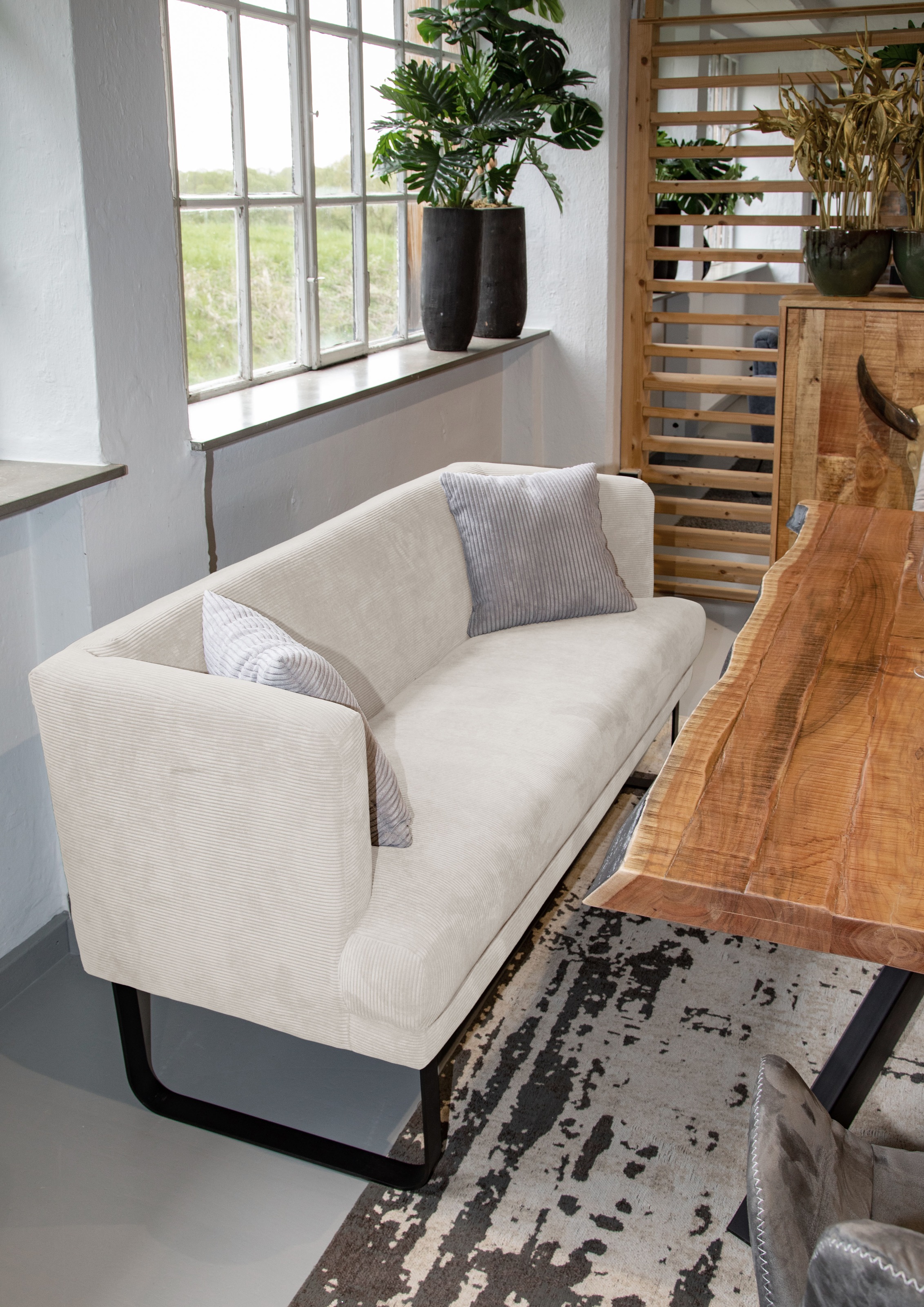 Gutmann Factory Küchensofa Breite 170 cm, Metallfüße günstig online kaufen