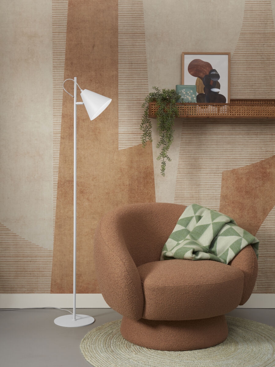 it's About RoMi Stehlampe »LISBON«, 1 flammig, Leuchtmittel E14 | LED wechselbar, Gutes leselicht