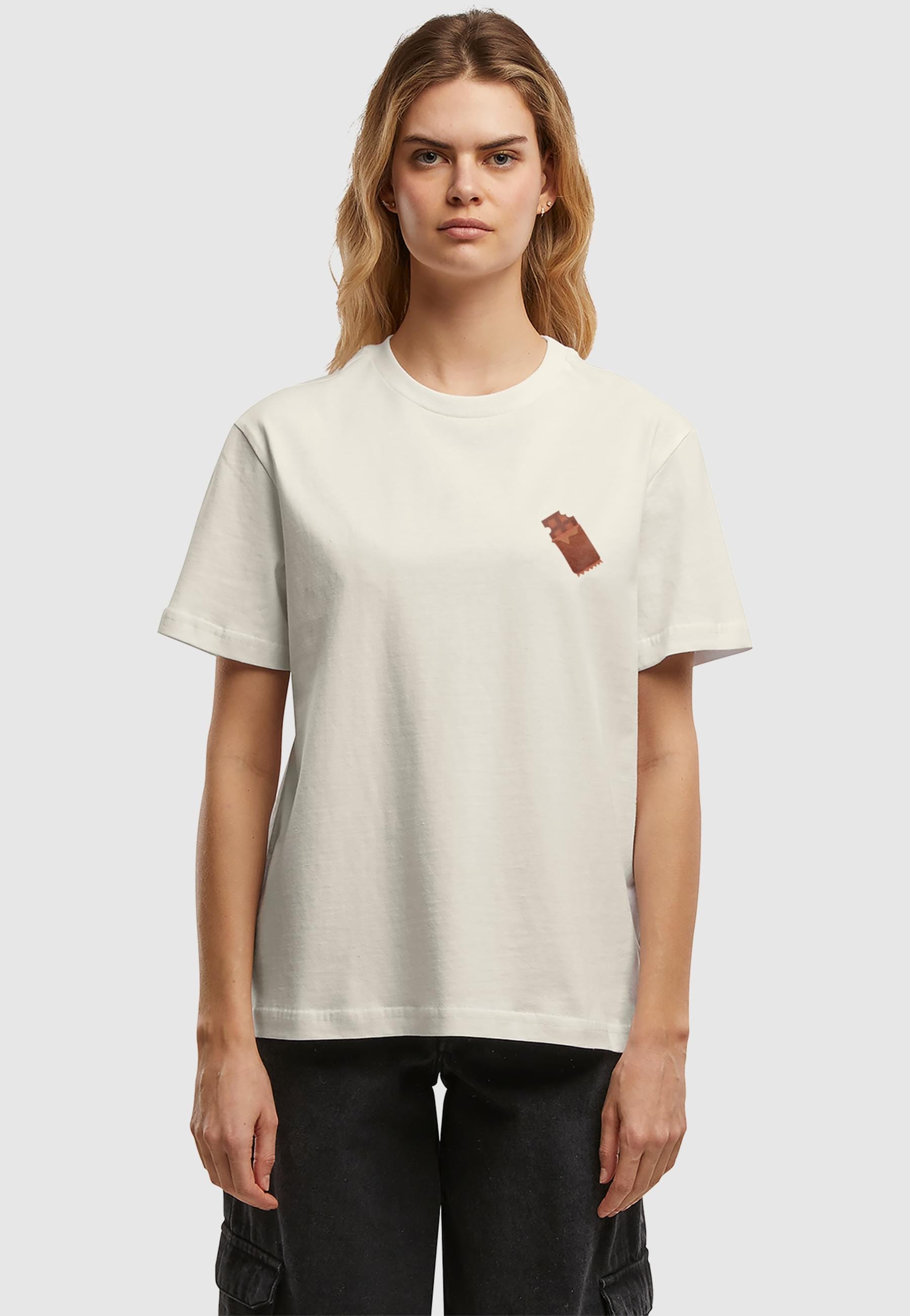 Merchcode T-Shirt »Merchcode Ladies Chocolate Tee«, (1 tlg.)