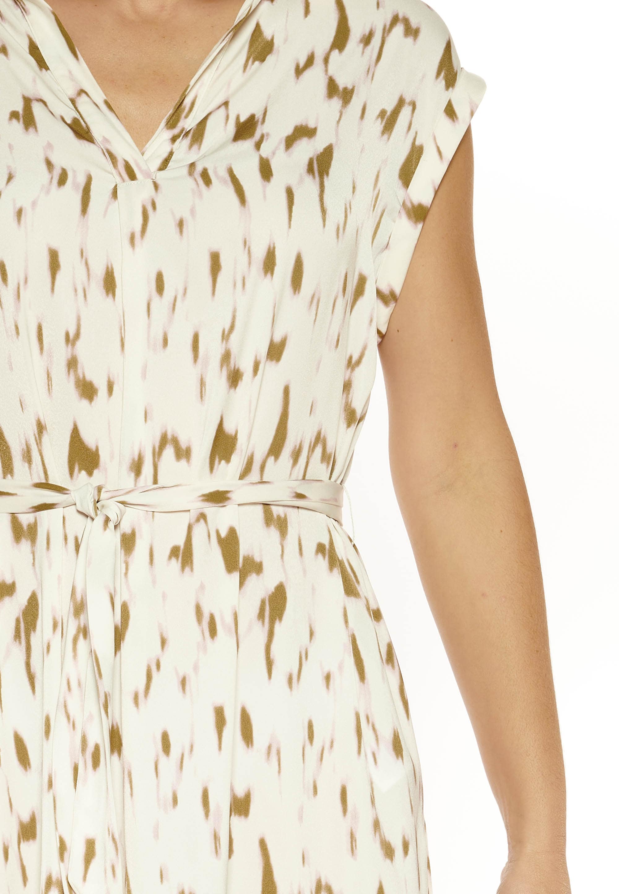 Le Temps Des Cerises Jerseykleid »SAHARA«, mit modischem Allover-Muster
