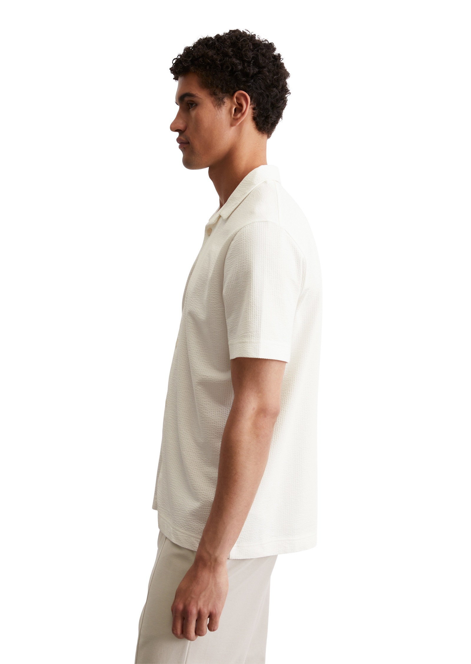 Marc OPolo Poloshirt "aus Bio-Baumwoll-Mix" günstig online kaufen