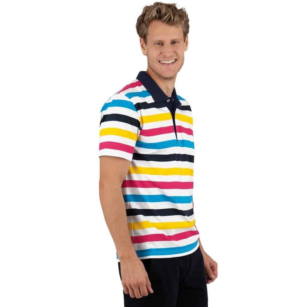 Trigema Poloshirt »TRIGEMA Poloshirt aus DELUXE-Single-Jersey«