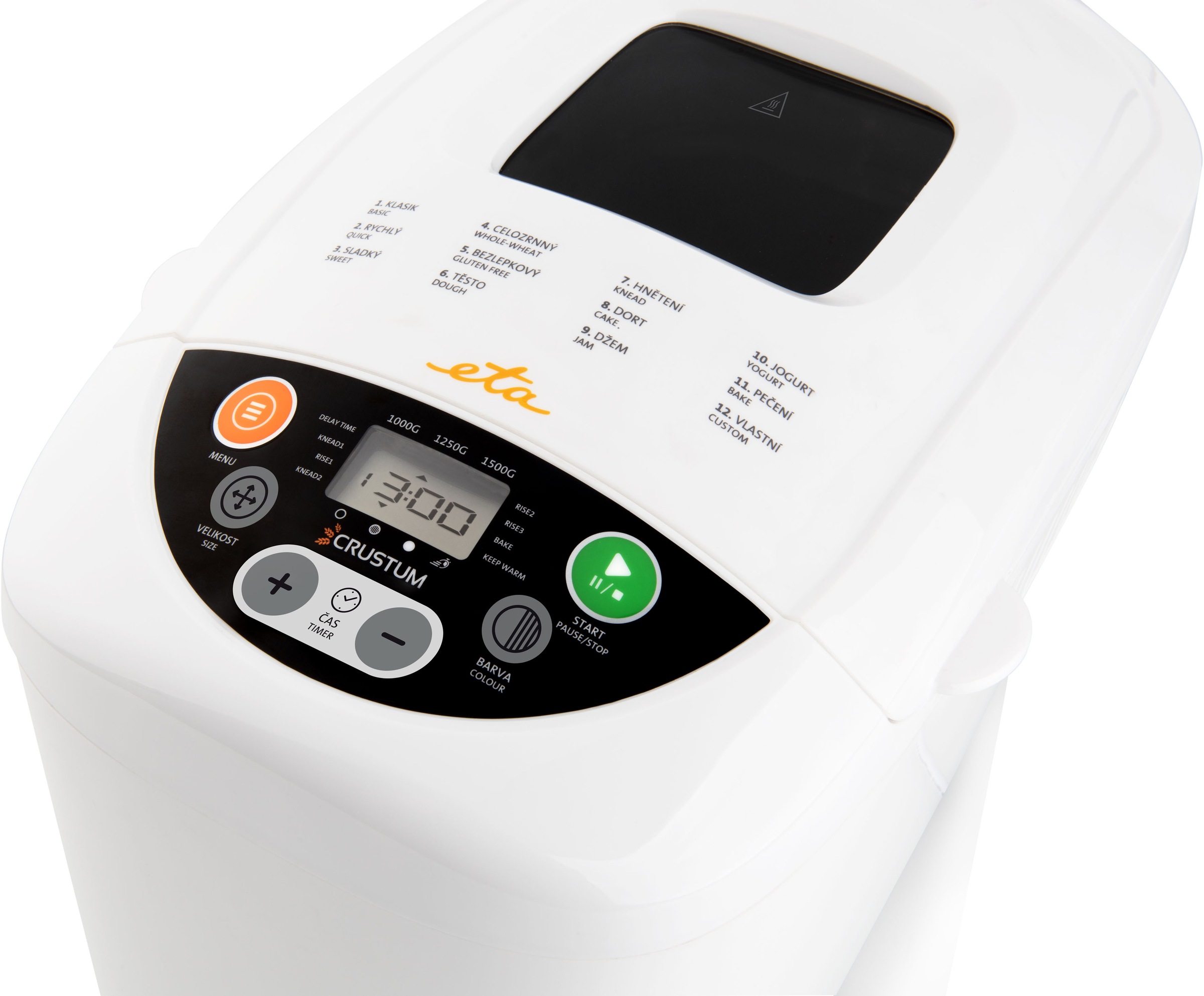 eta Brotbackautomat »CRUSTUM II ETA215090000«, 12 Programme, 850 W
