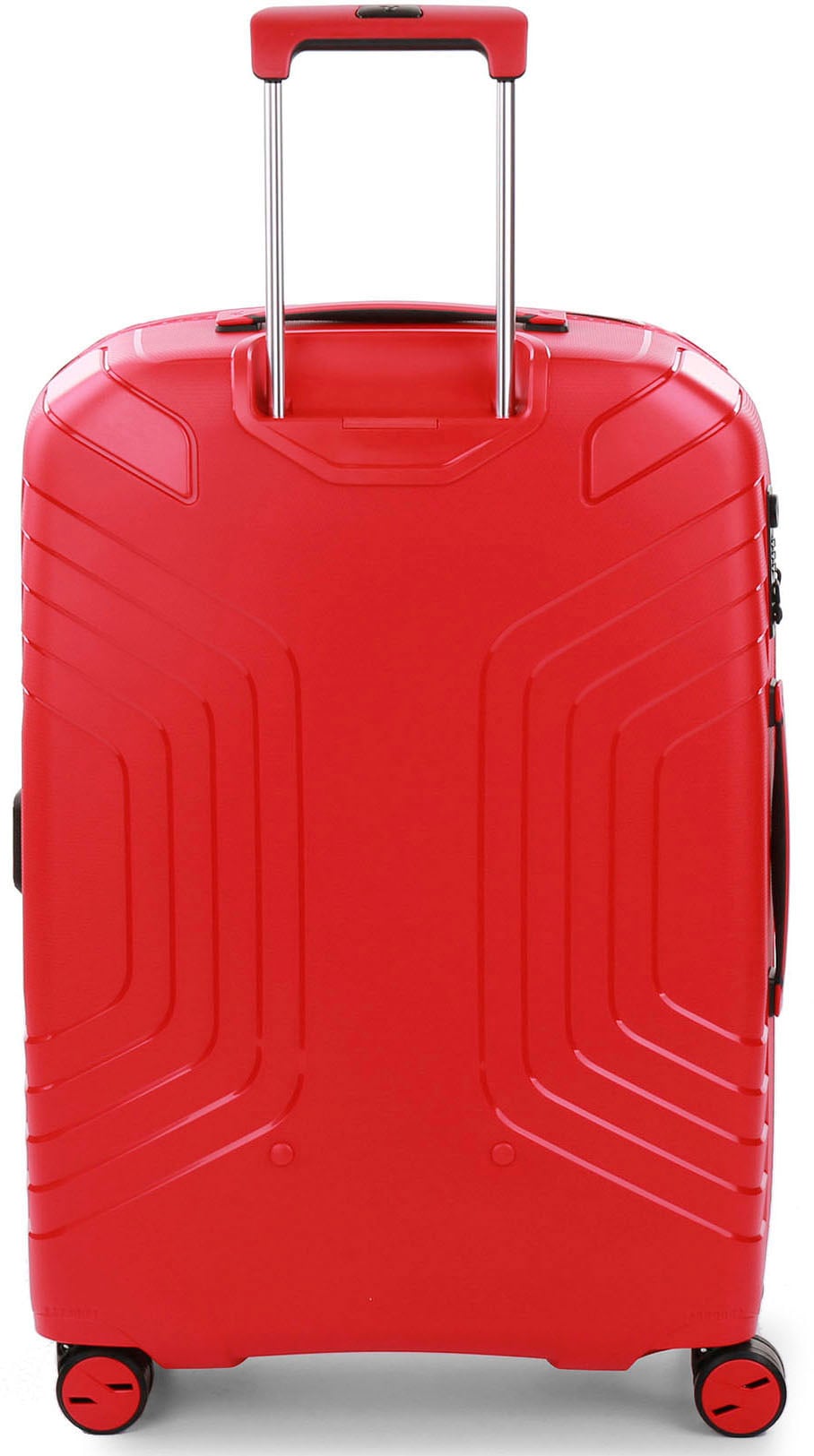 RONCATO Hartschalen-Trolley »Ypsilon 4.0, 69 cm, rot«, 4 Rollen, Hartschalen-Koffer Reisegepäck mit Volumenerweiterung und TSA Schloss