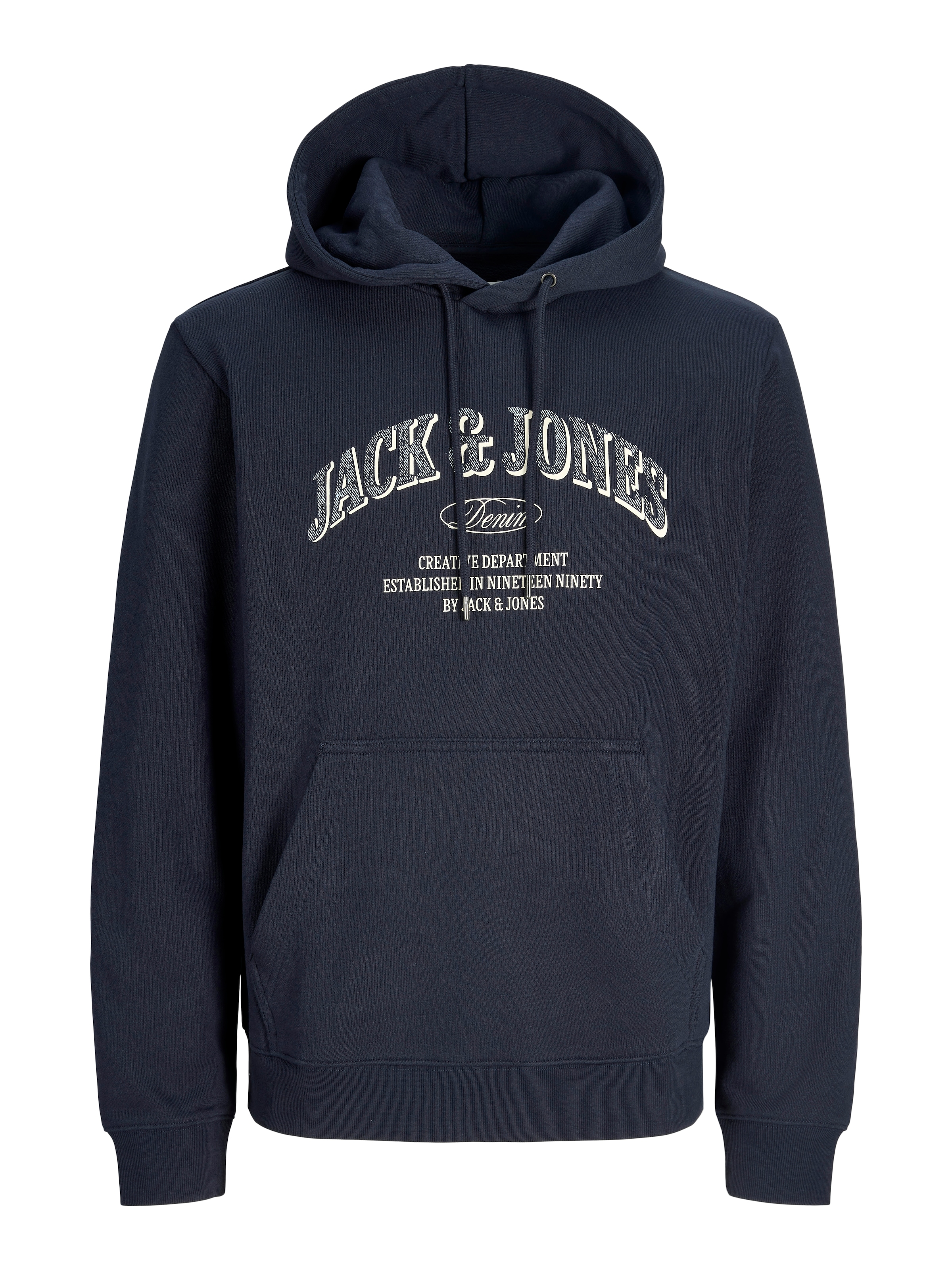 Jack & Jones Kapuzensweatshirt »JJEDENVER LOGO SWEAT HOOD SN«, Baumwollmischung, relaxed fit
