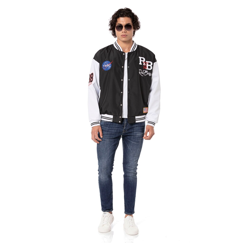 RedBridge Collegejacke »Macclesfield«, Sportlich geschnitten