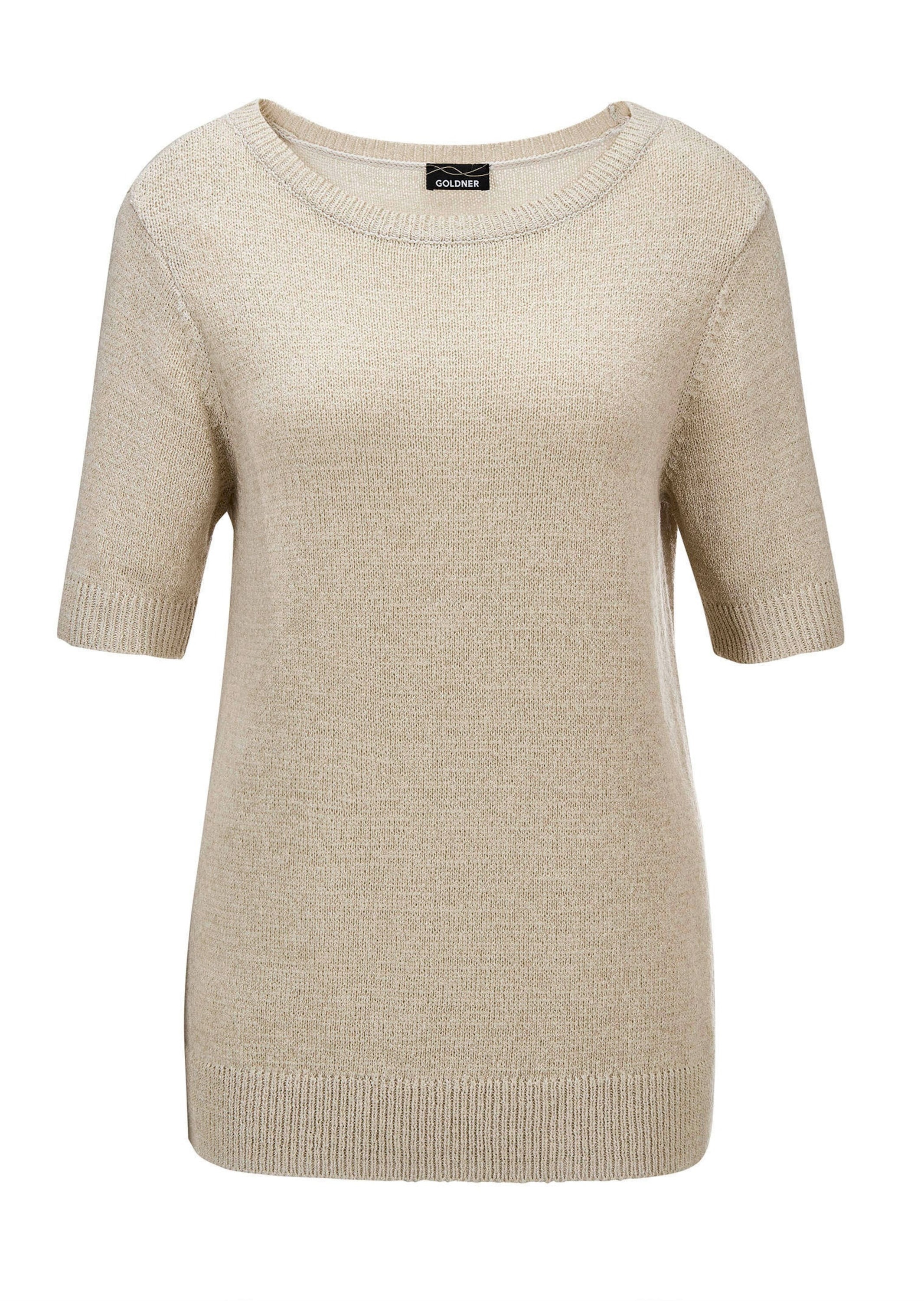 GOLDNER Rundhalspullover "Kurzgröße Pullover" günstig online kaufen