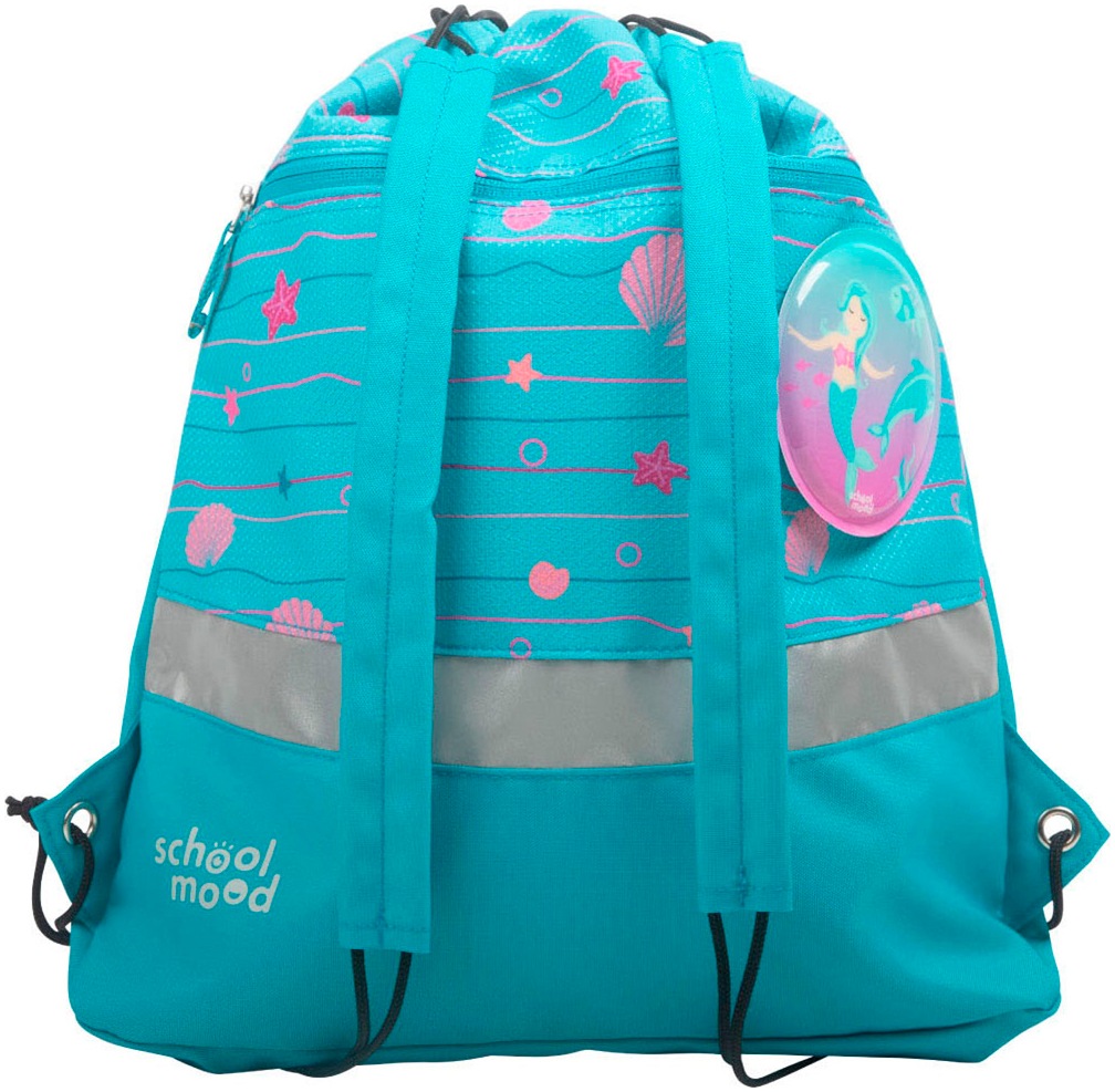 SCHOOL-MOOD® Schulranzen »Champion Maxx Pro«, retroreflektierende Flächen, mit LED-Patchy