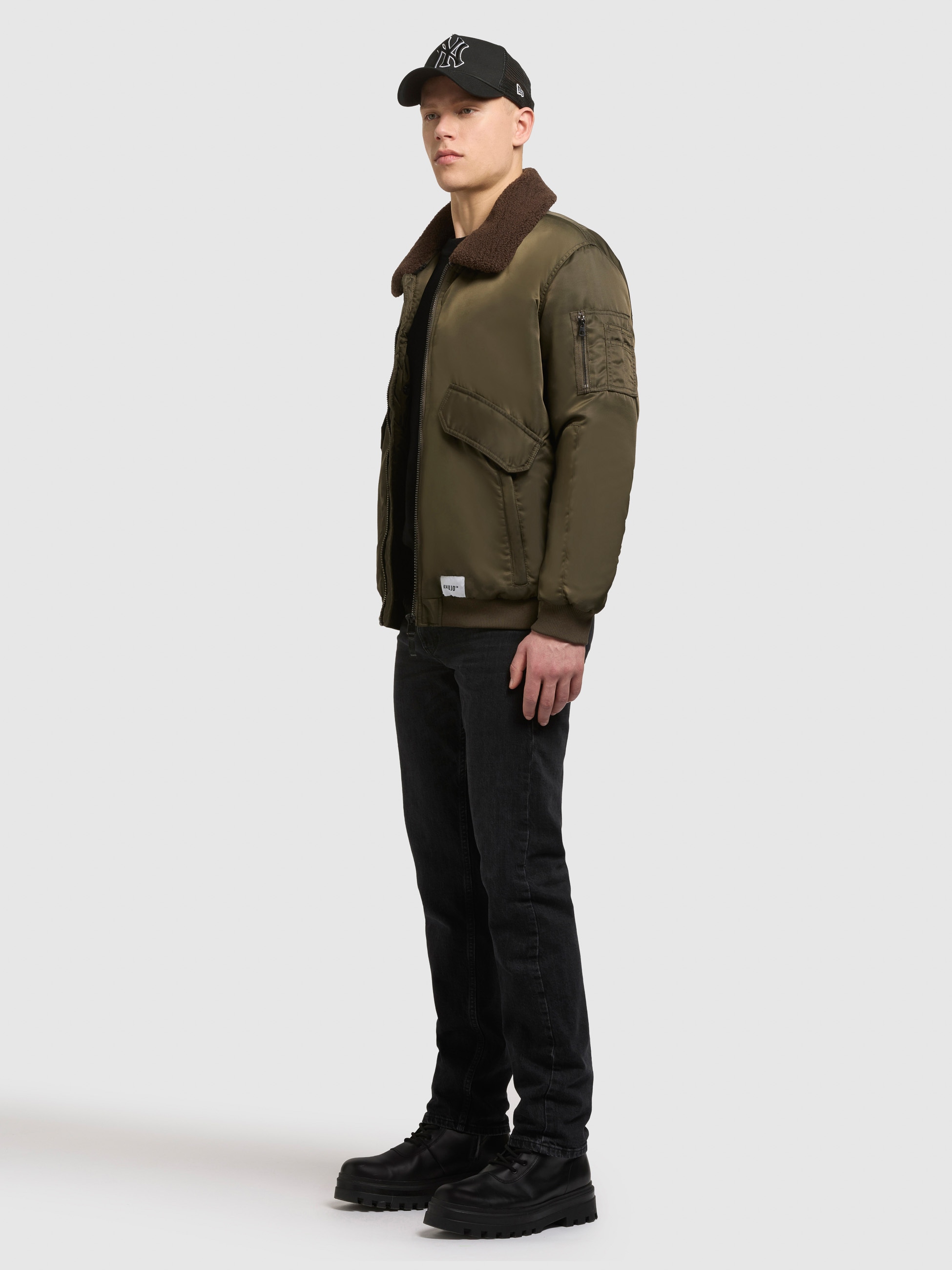 khujo Bomberjacke »GROUND« ohne Kapuze