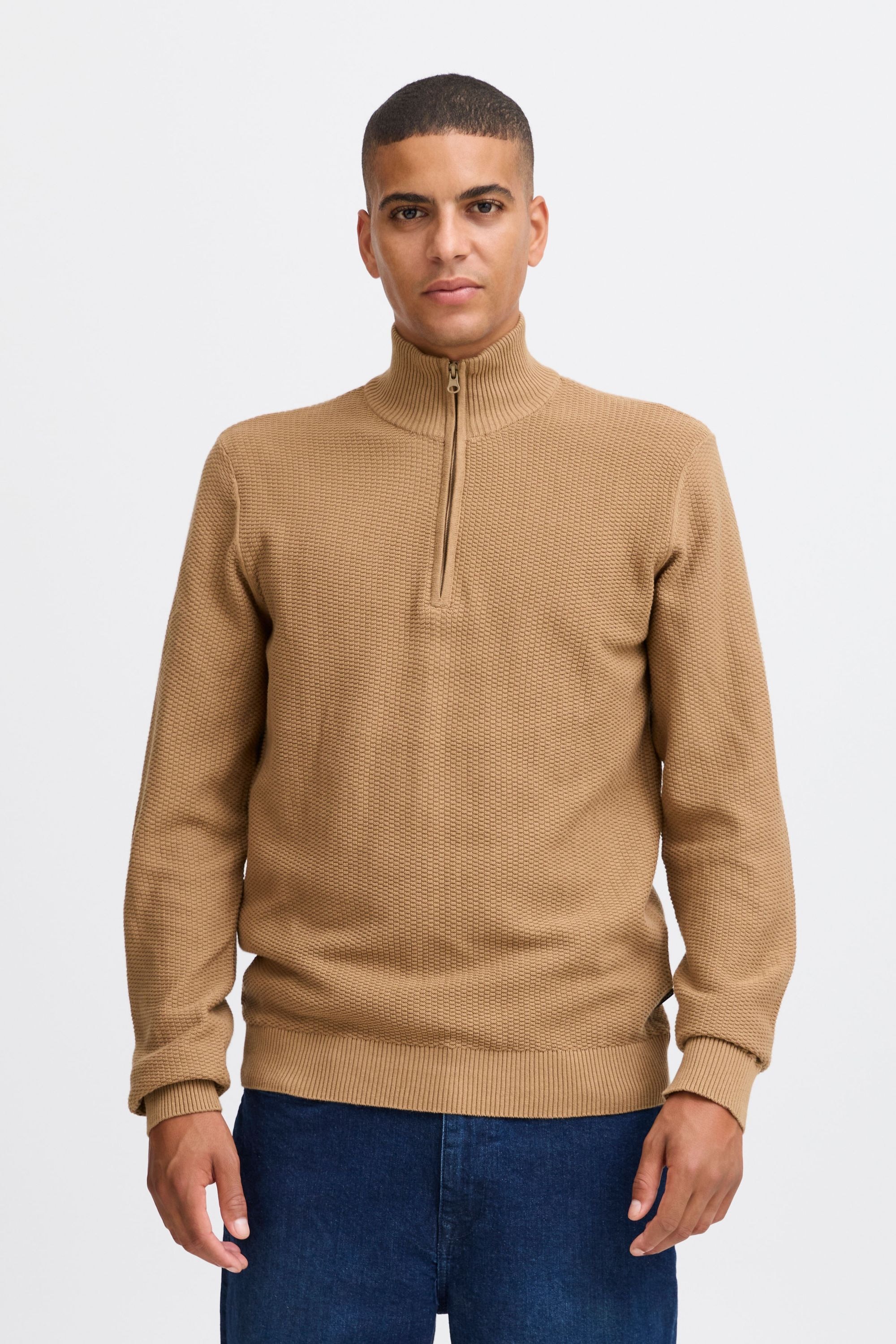 Blend Troyer "BHPullover", Stilvoller Troyer mit Reißverschluss günstig online kaufen