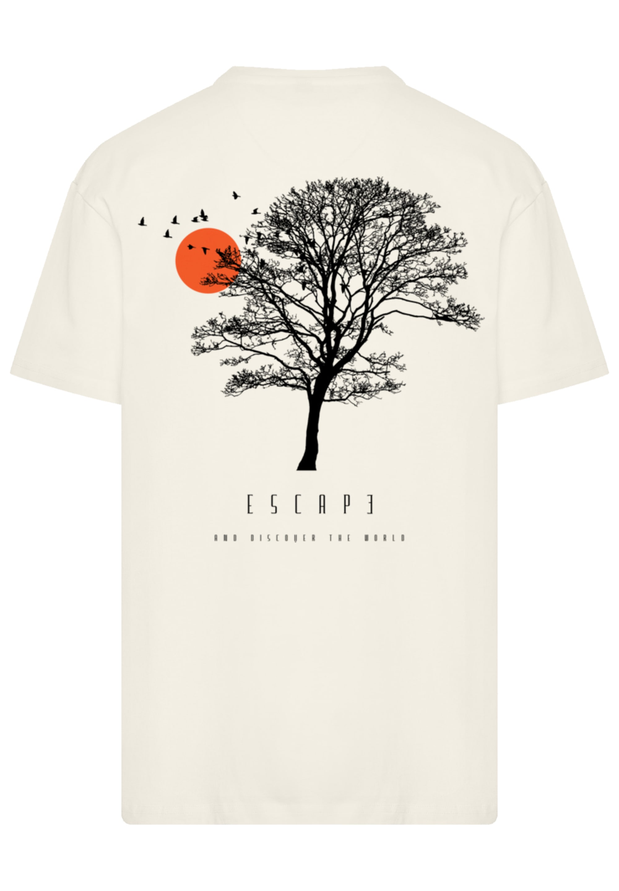 F4NT4STIC T-Shirt »Oversize Escape Discover the World Tree Birds«, Premium Qualität, ESCAPE Collection