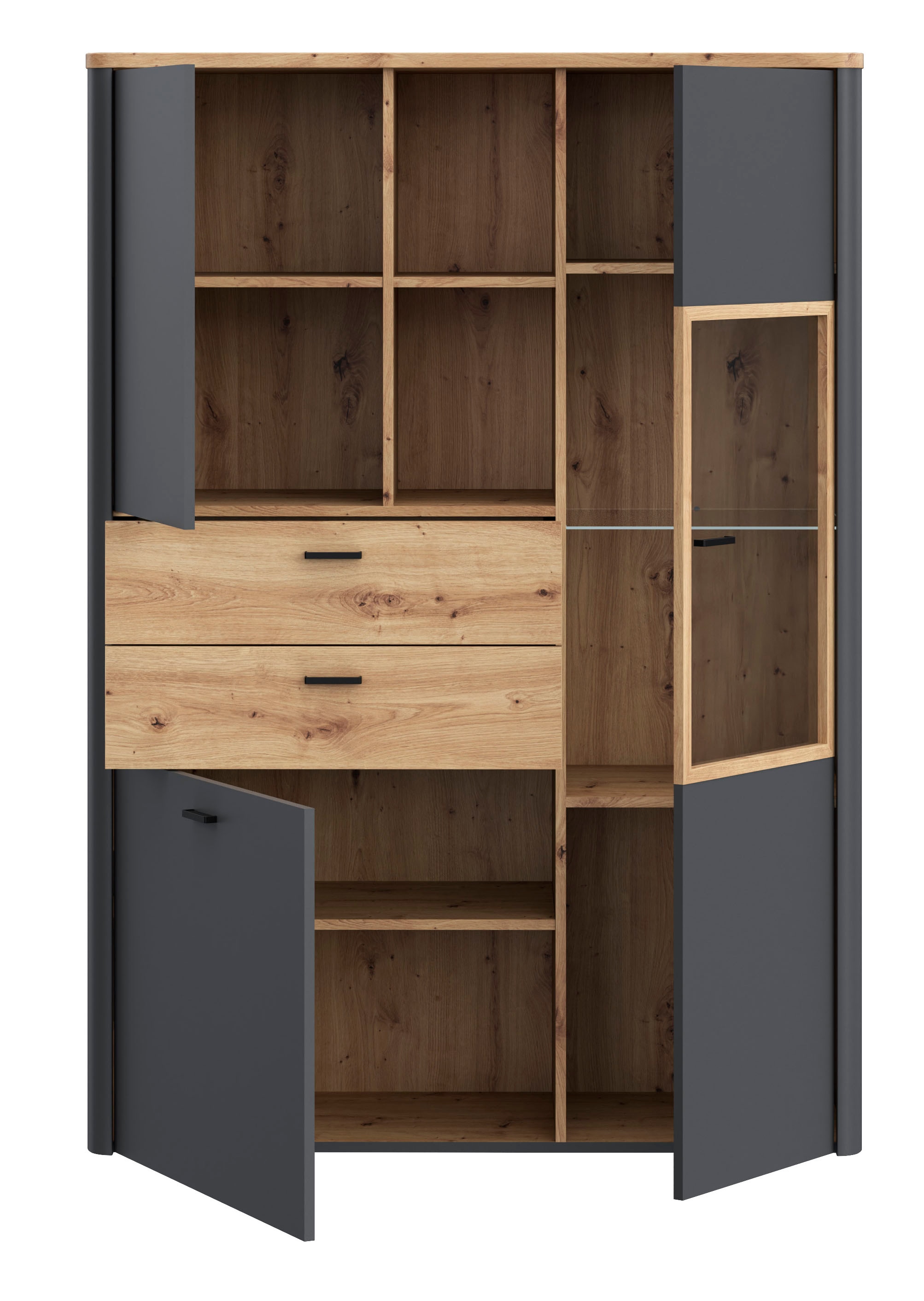 FORTE Highboard »Leokadia«, Breite ca. 113 cm