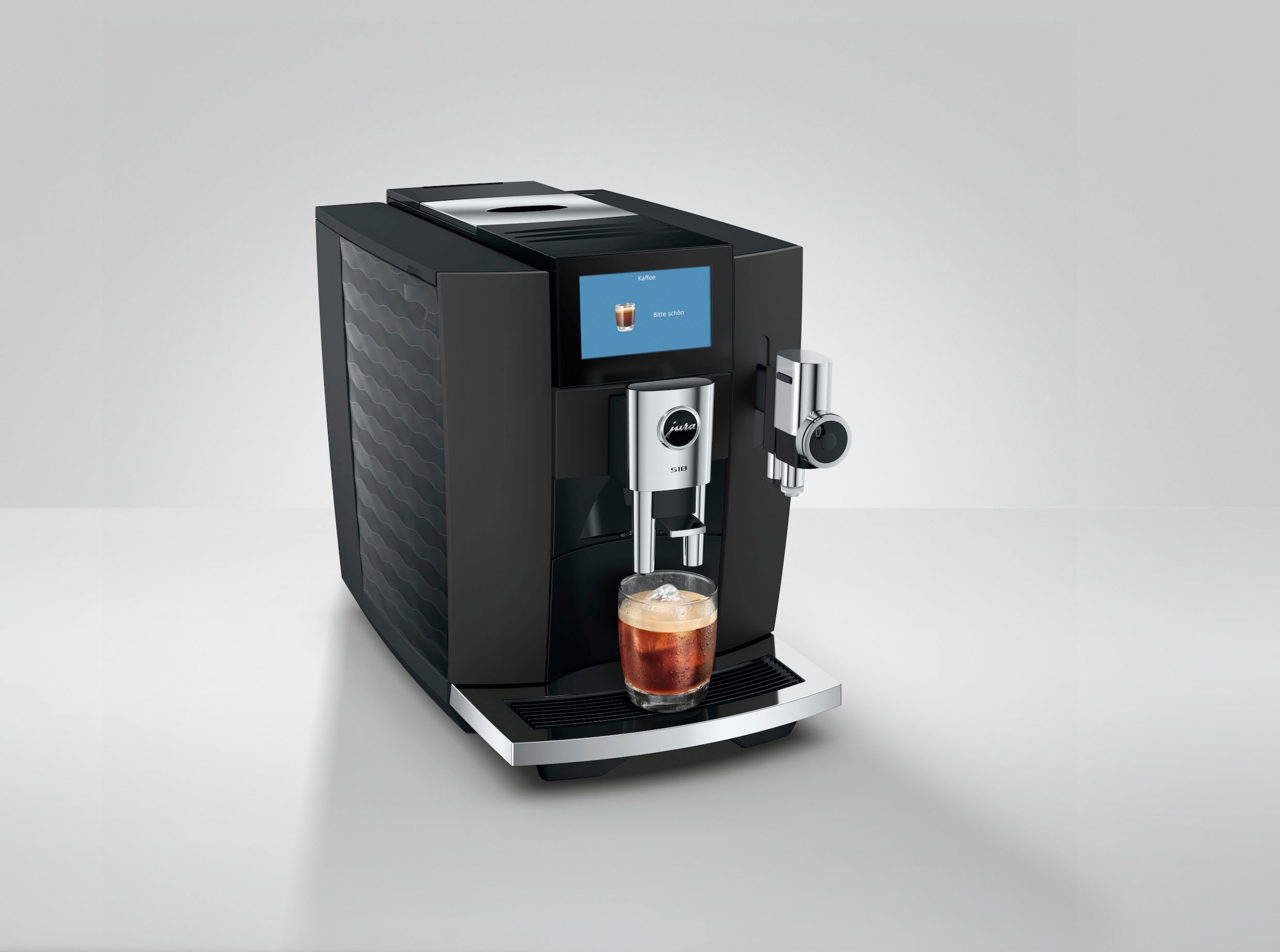 JURA Kaffeevollautomat »S10 Obsidian Black (EA)«