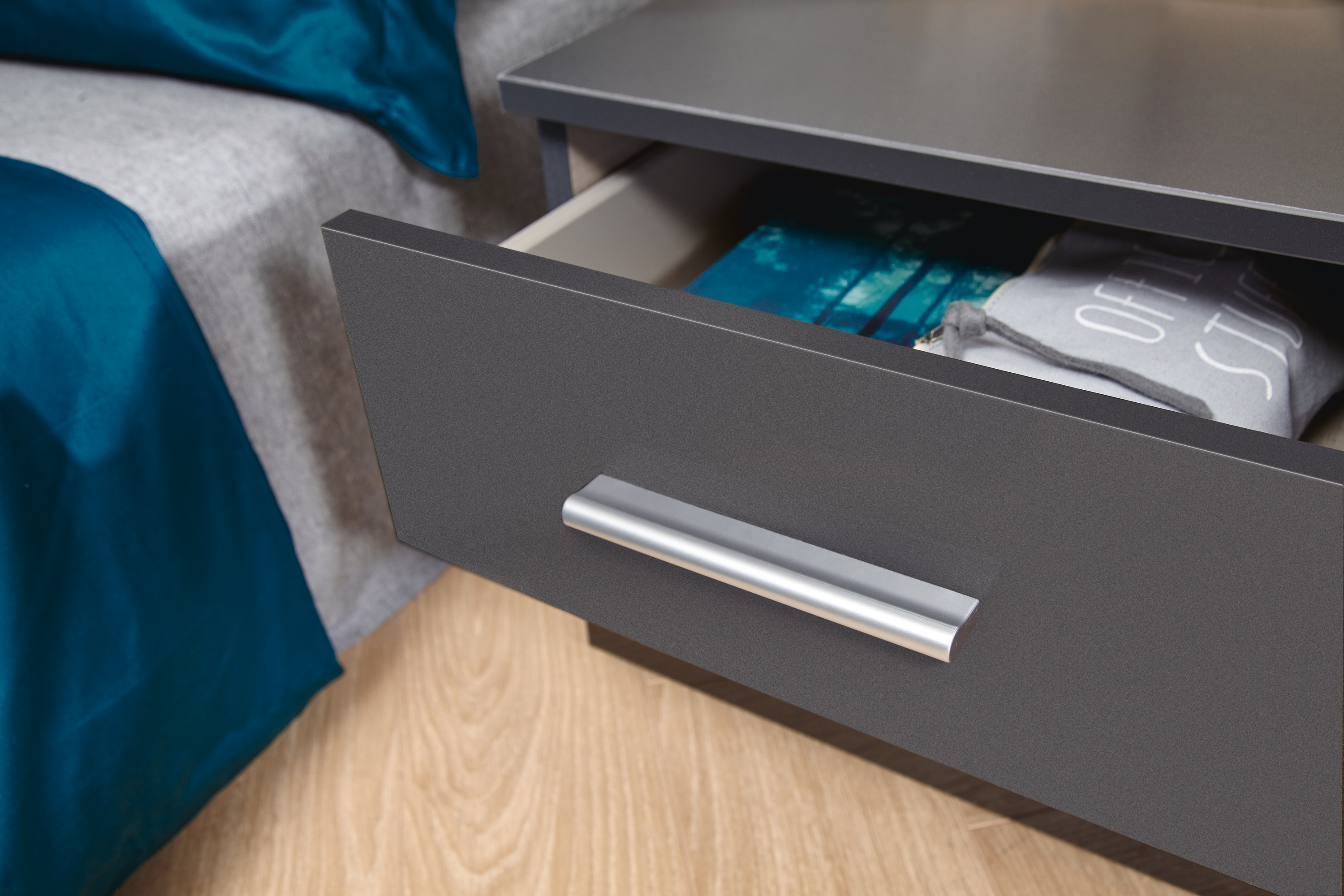 Thumbnail - rauch Nachtkommode "Base", optional in moderner Hochglanz-Front