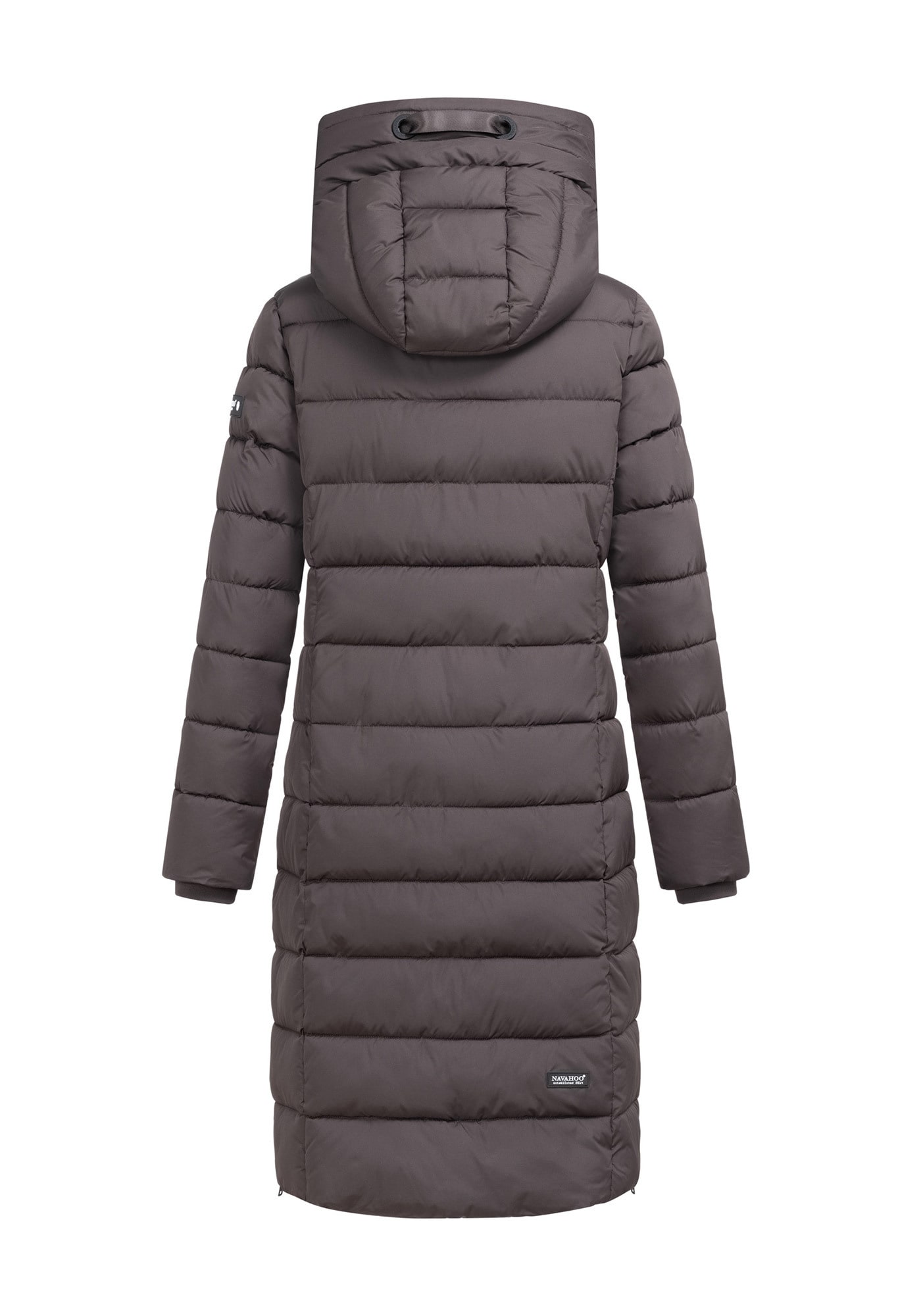 Navahoo Winterjacke »Mondmaedchen« Extra langer Schnitt mit seitlichen Schlitzen