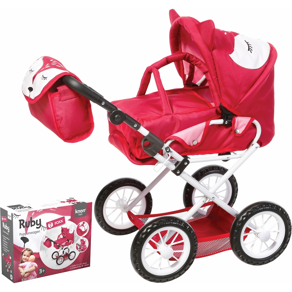 Knorrtoys® Kombi-Puppenwagen »Ruby - Foxx«