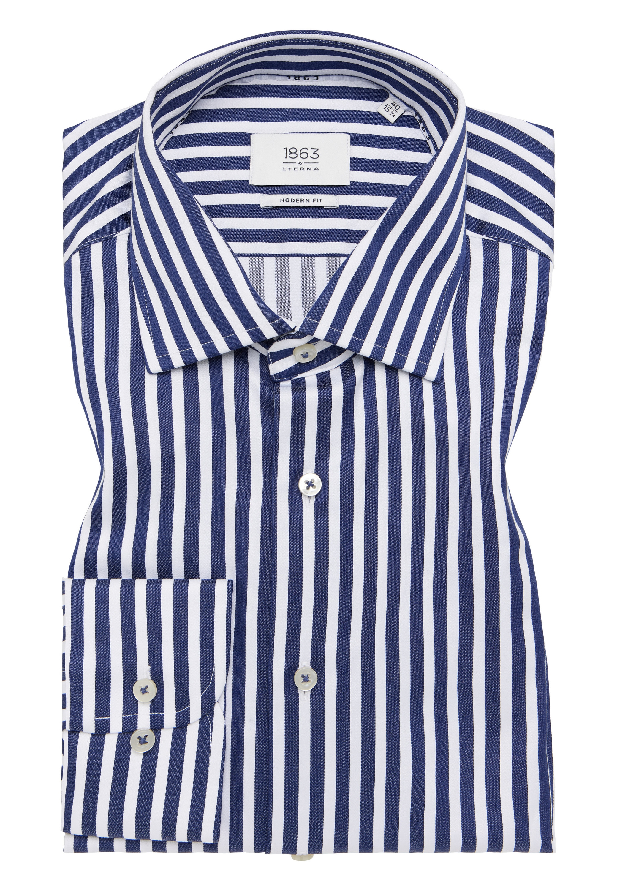 Eterna Langarmhemd »MODERN FIT«, NON IRON (bügelfrei)