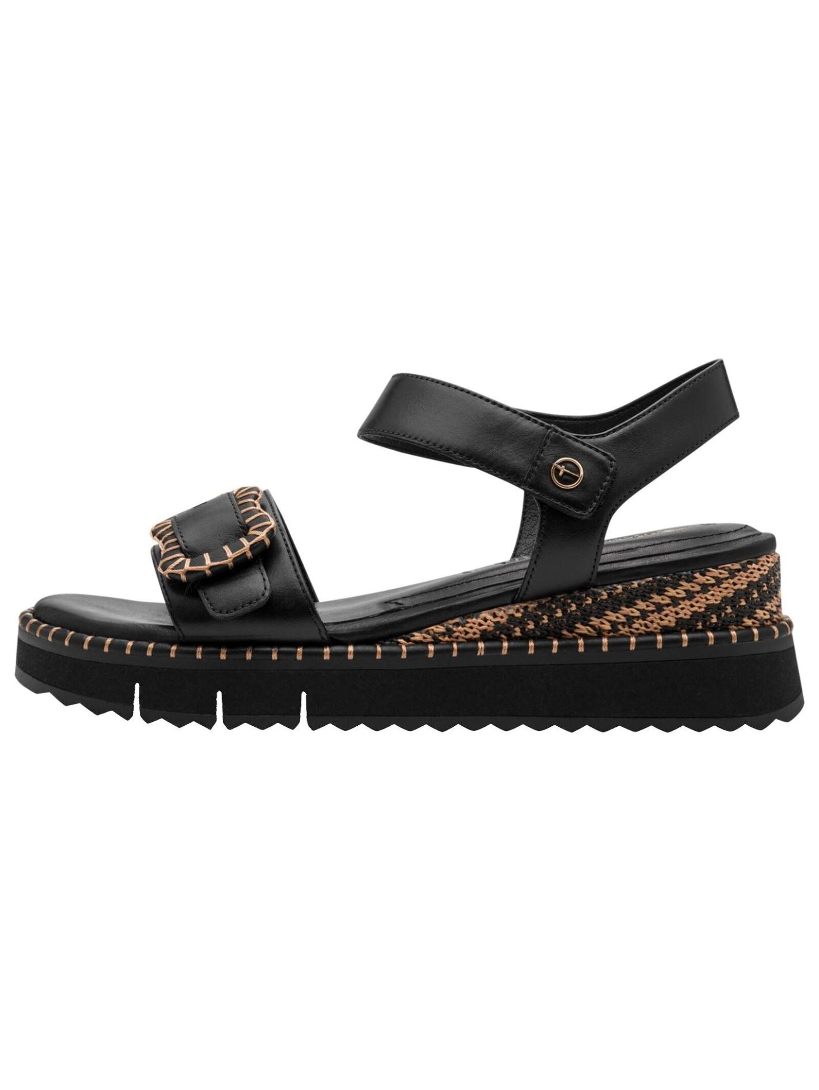 Tamaris Keilsandalette "Tamaris Sandalen Leder" günstig online kaufen