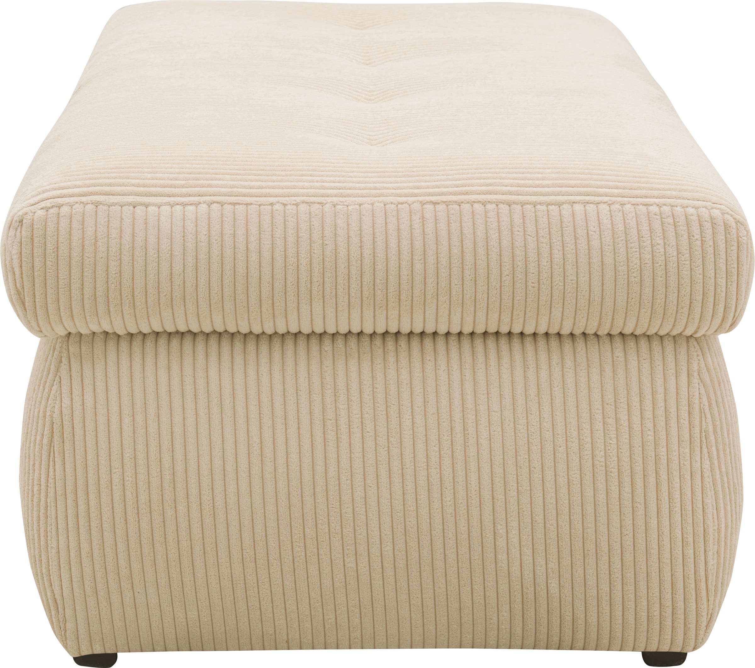 DOMO collection Hocker »NMoric«, mit Stauraumfach, auch in Cord