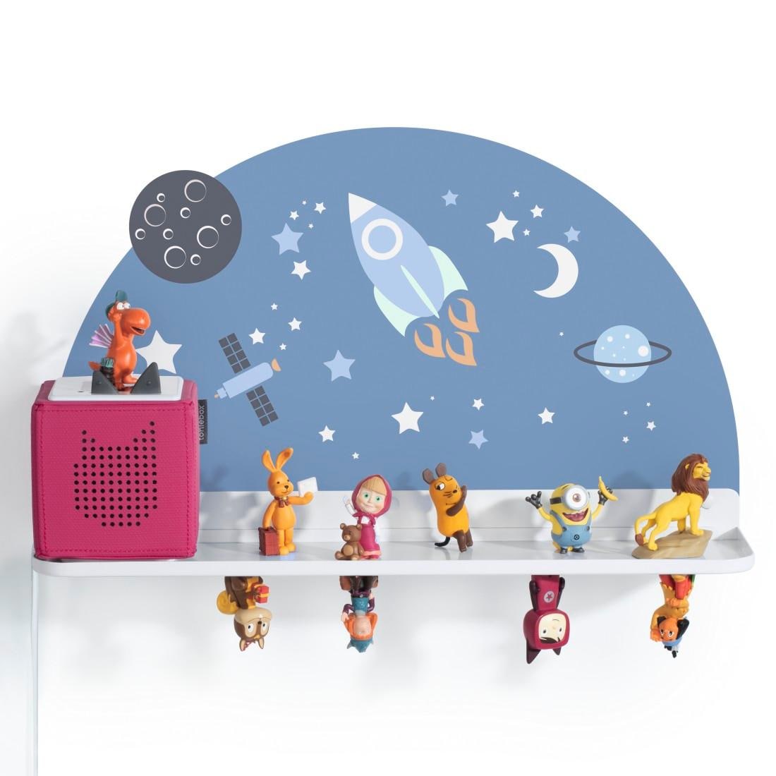 Hama Wandregal »Wandregal für Hörspielbox (50 Hörspielfiguren z.B. Tonie, magnetisch)«