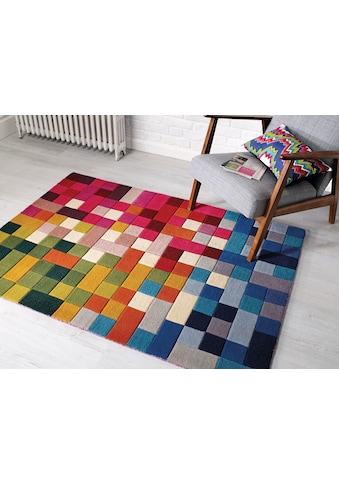 FLAIR RUGS Wollteppich »Lucea« rechteckig