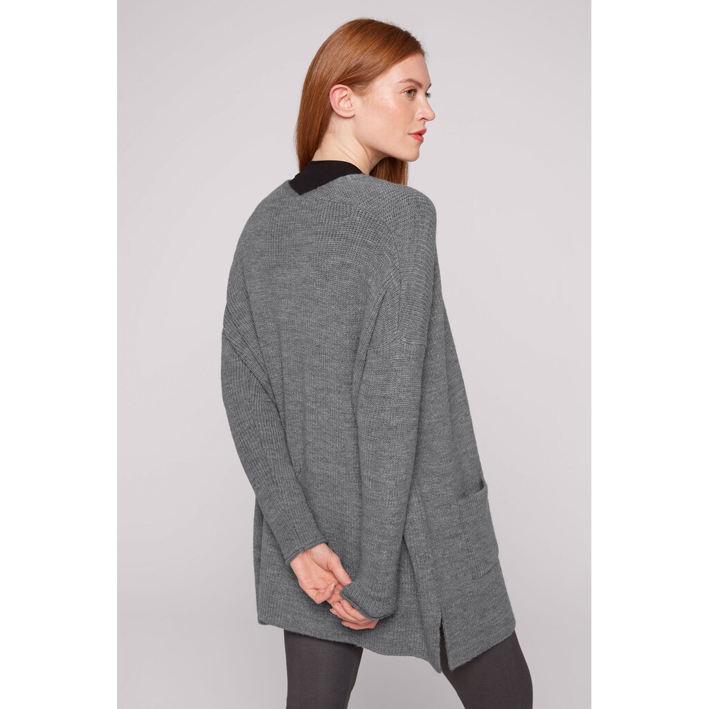 SOCCX Longstrickjacke