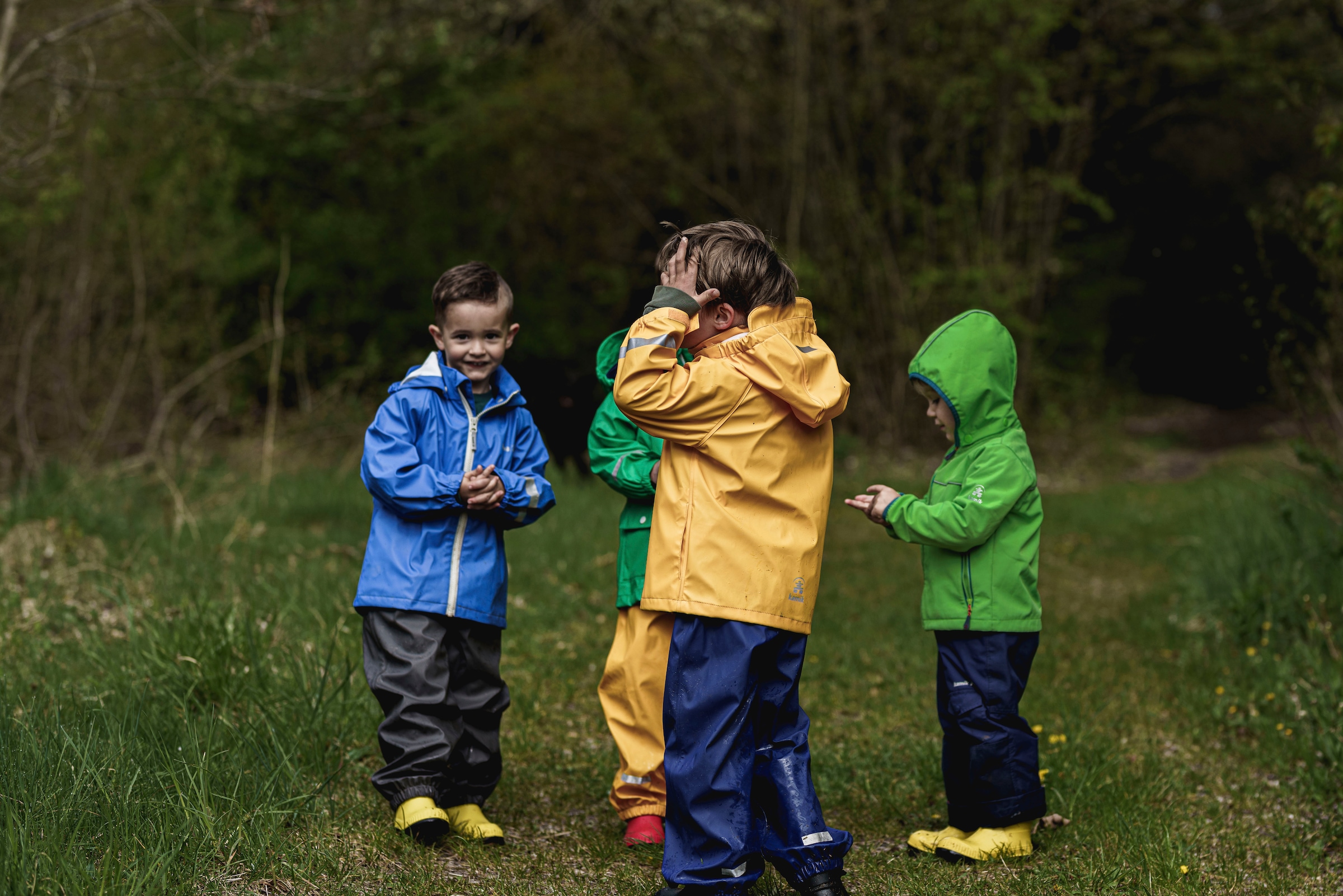 Kamik Regen- und Matschjacke »BAY SPOT BAY - für Kinder«, mit Kapuze