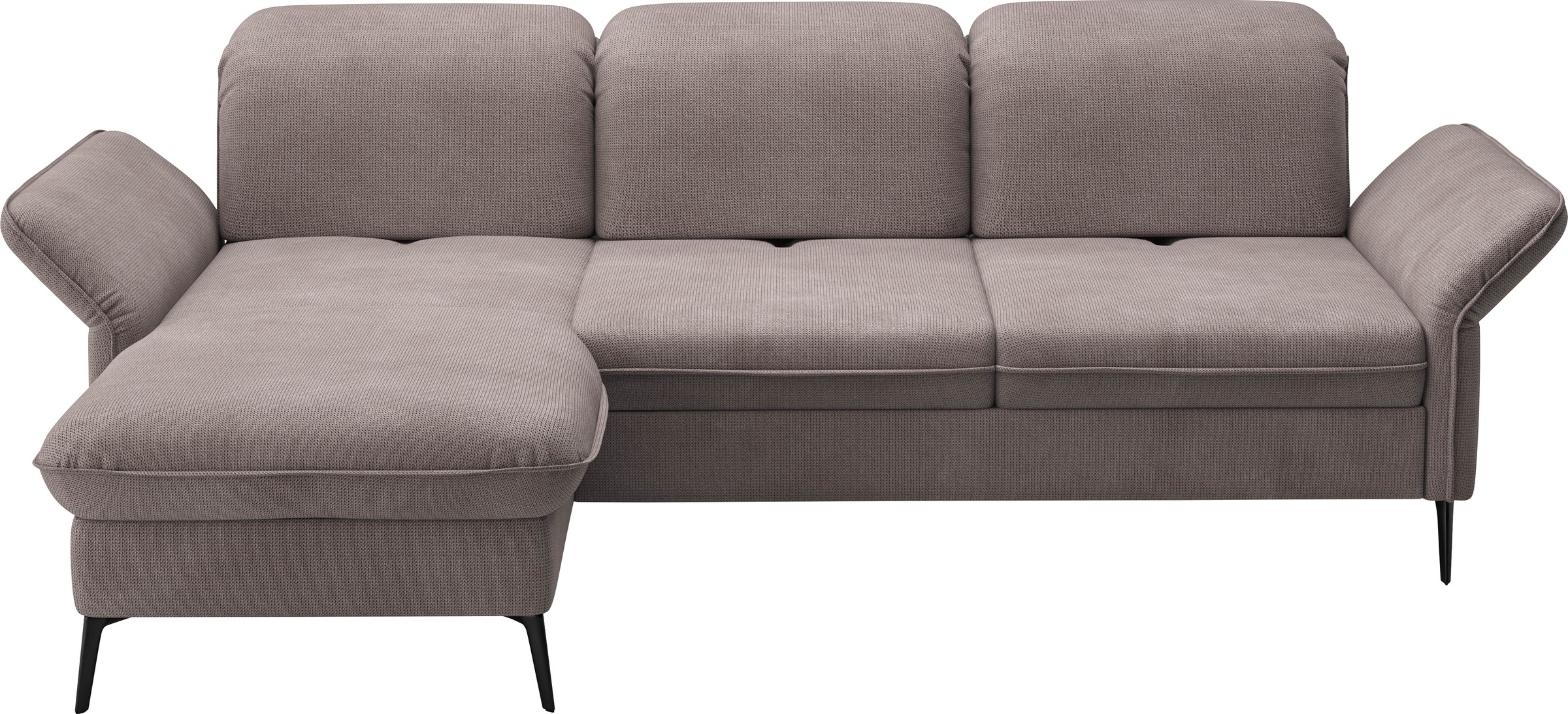 sit&more Ecksofa "Emely, inkl. Sitztiefenverstellung" wahlweise mit Bettfun günstig online kaufen