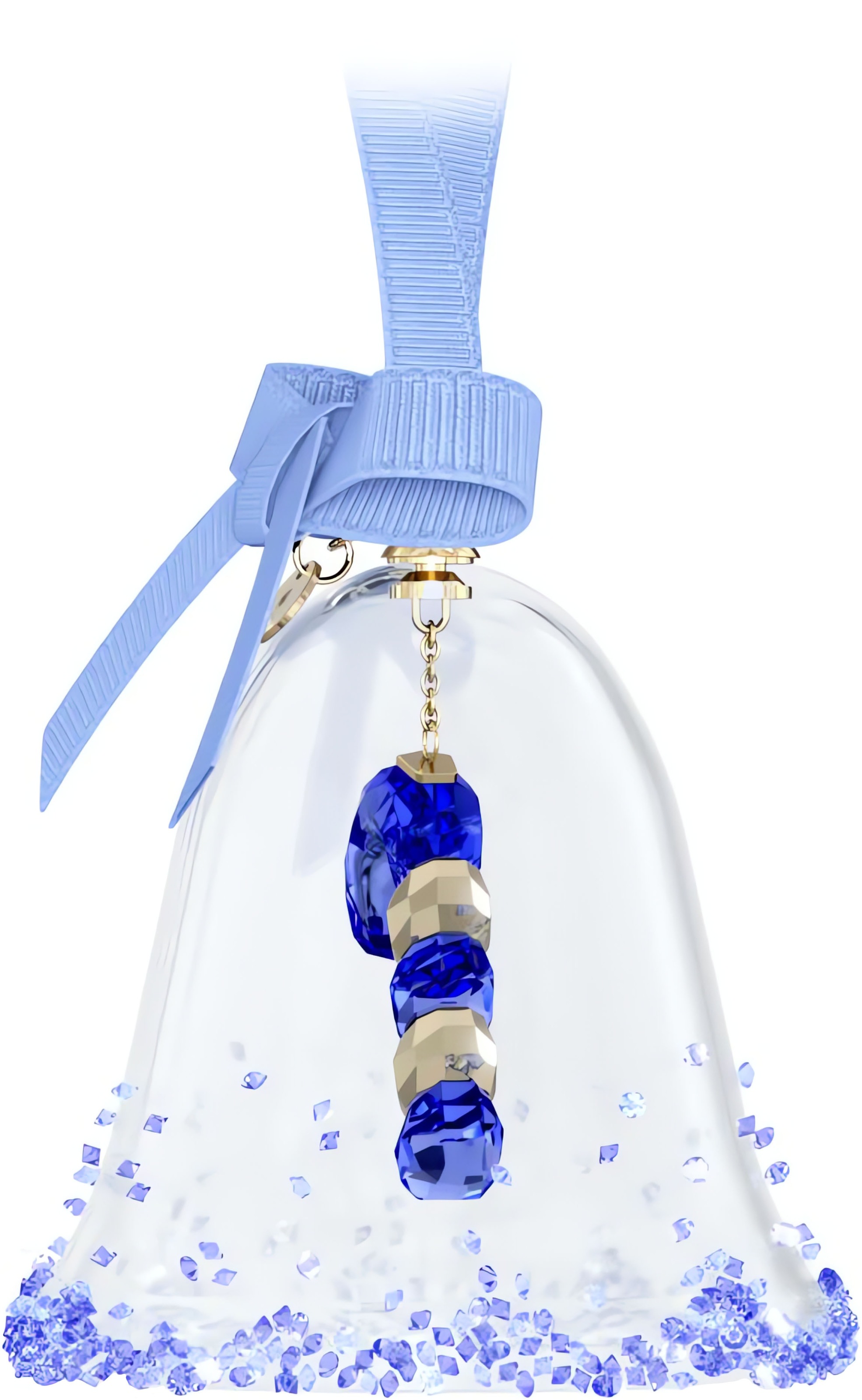 Swarovski Dekohänger »Sammelfigur Holiday Cheers Dulcis Weihnachtsglocke, 5688313, 5688314«, (1 St.), Swarovski® Kristall