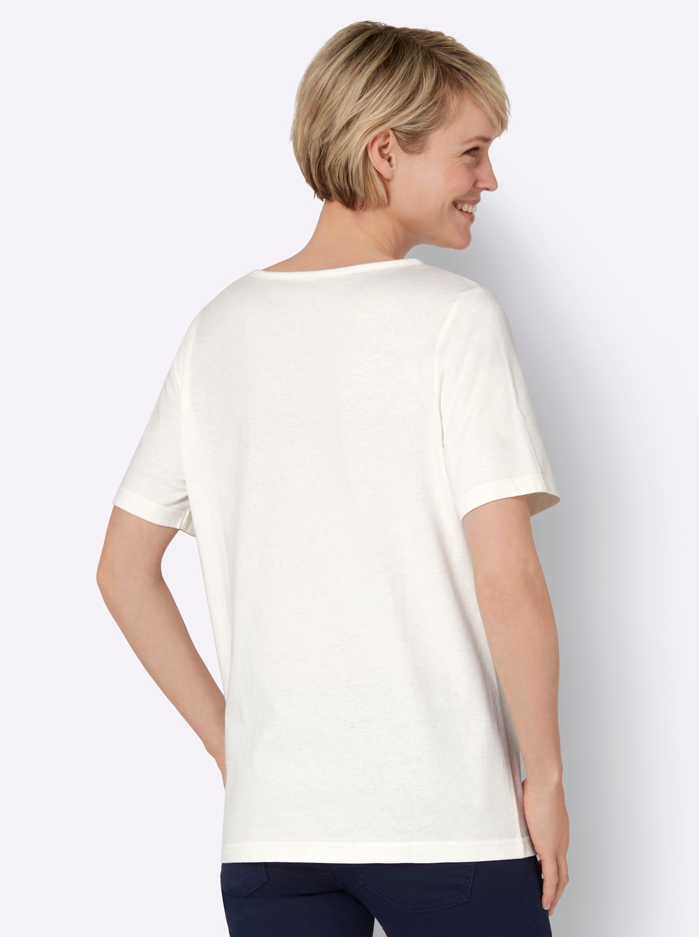Classic Basics Kurzarmshirt "Rundhals-Shirt", (1 tlg.) günstig online kaufen