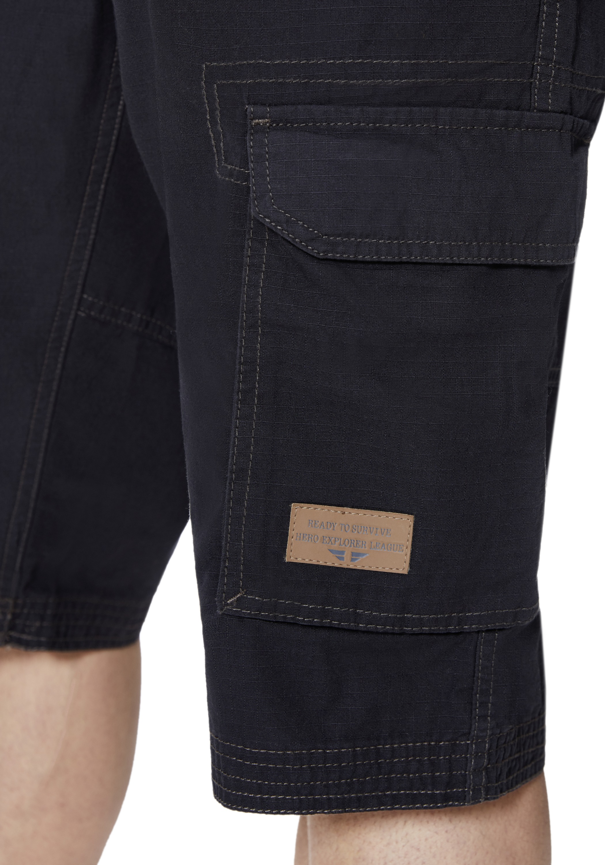 Thumbnail - HERO by John Medoox Bermudas "HAMILTON Cargo Longbermuda", Bermuda Casual Funktionsqualität für Herren