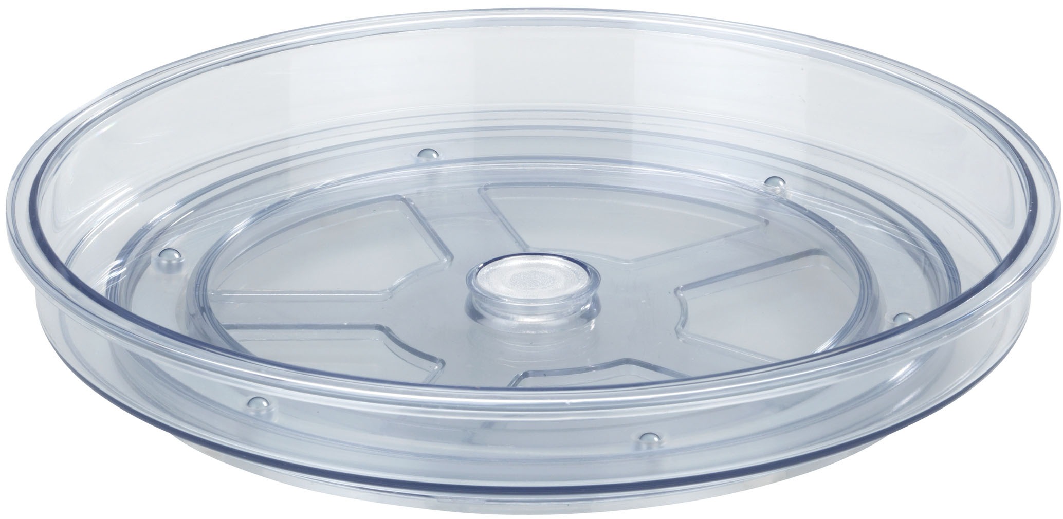 Thumbnail - WENKO Aufbewahrungssystem "Victoria" drehbares Tablett, Ø 24 cm, 1 Stk. tlg. Drehteller für Küche, Esstisch oder Kühlsch...