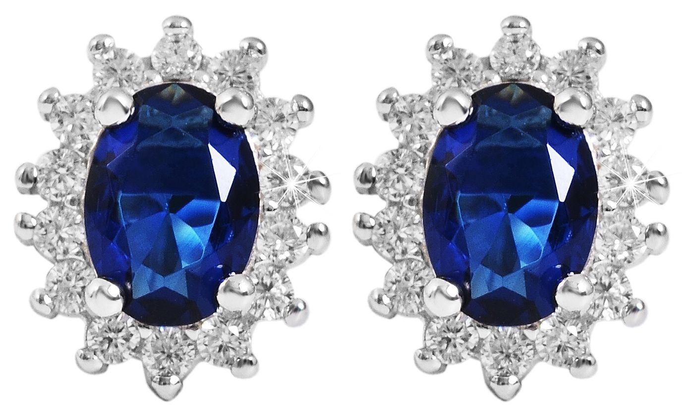 Adelia´s Paar Ohrhänger "Damen Ohrringe – Ohrstecker aus 925 Silber mit Zir günstig online kaufen