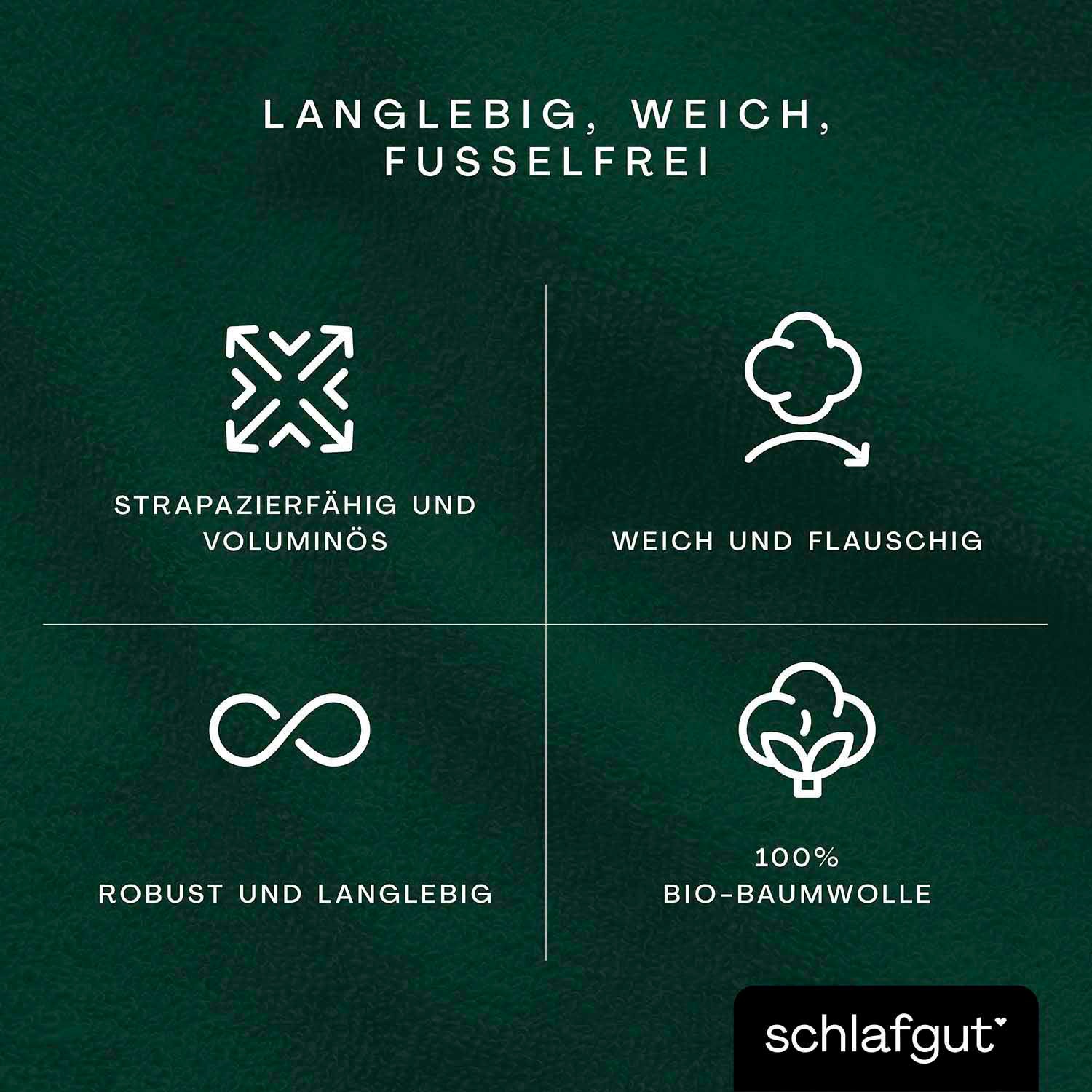 Thumbnail - Schlafgut Bettlaken "Frottex Spannbettlaken" MADE IN GREEN by OEKO-TEX