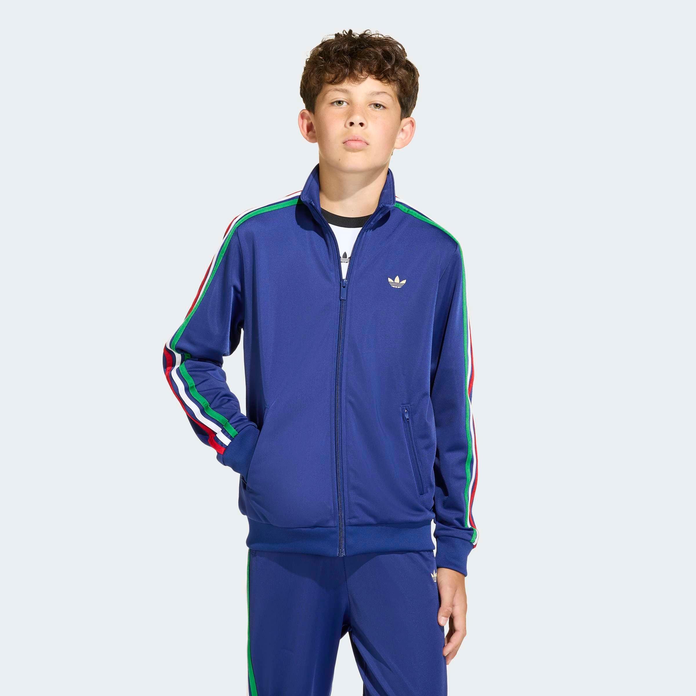adidas Originals Trainingsjacke "FIREBIRD LOCKERES TRACK" für Kinder, mit geradem Abschluss