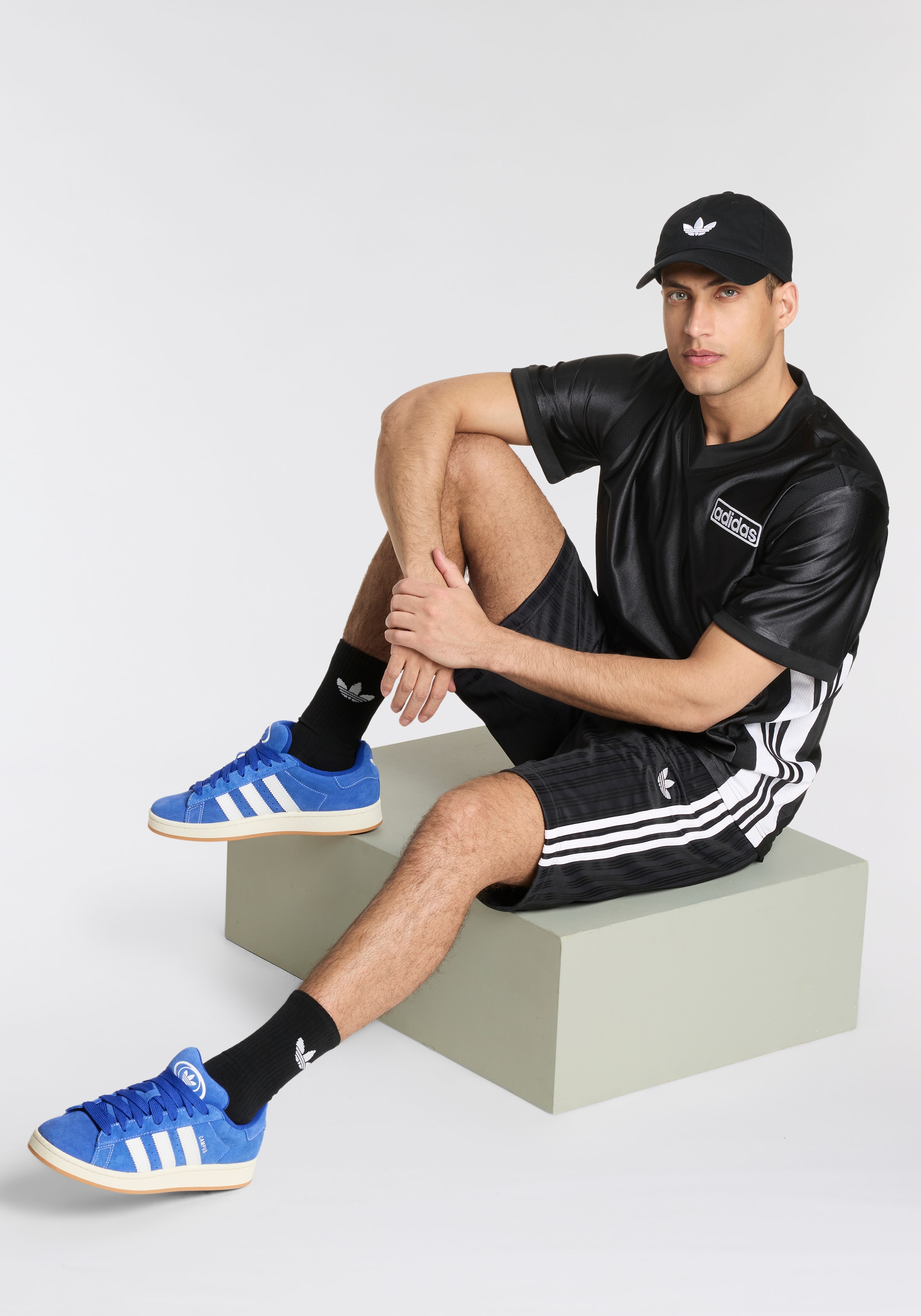 adidas Originals Sportsocken »TREFOIL CUSHION CREW SOCKEN, 3 PAAR«, (3 Paar)
