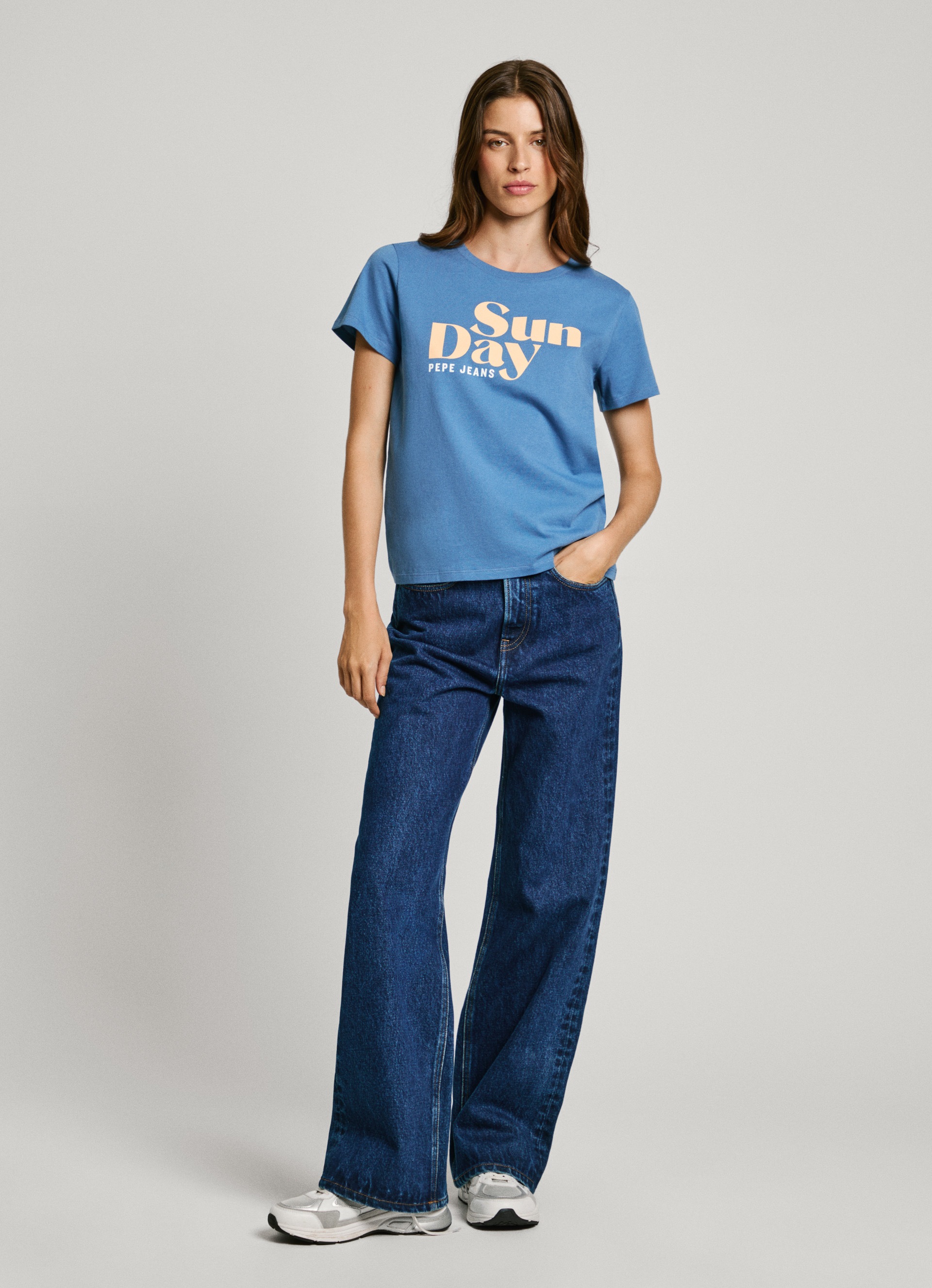 Pepe Jeans T-Shirt, bedruckt, Rundhals