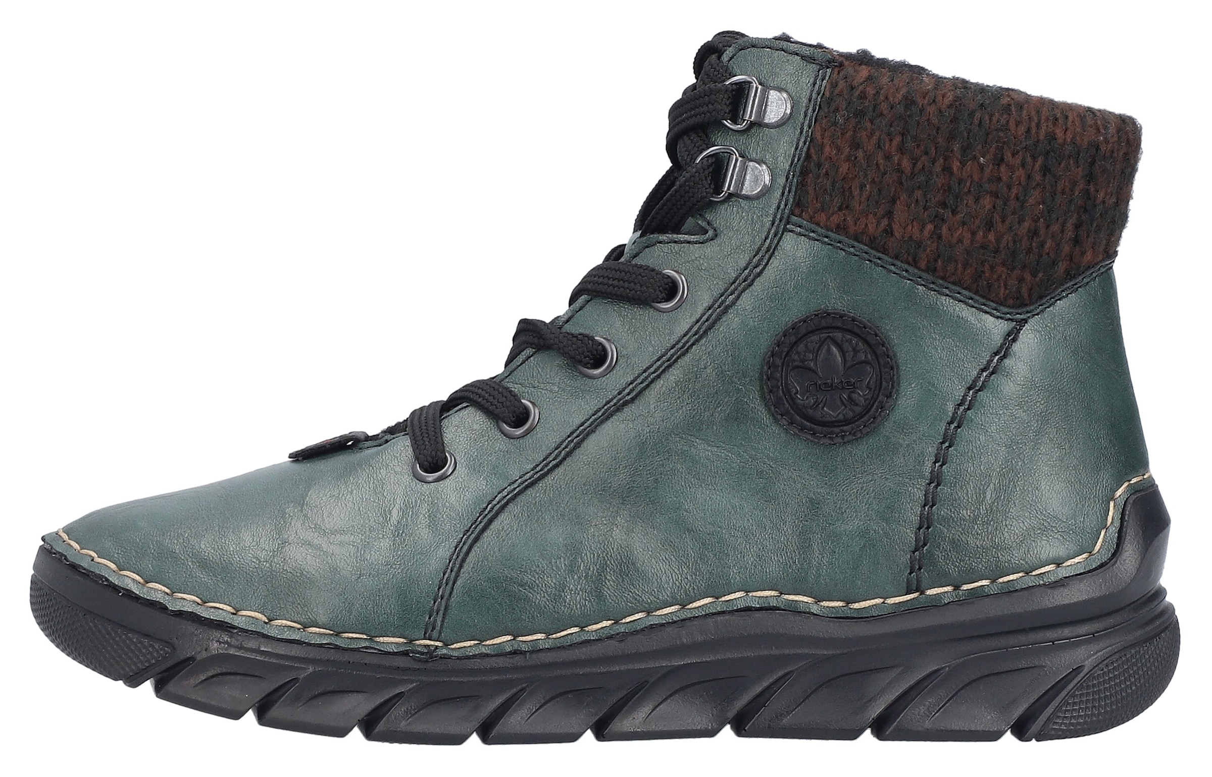 Rieker Winterboots, Schnürboots, Stiefelette mit Innenreißverschluss