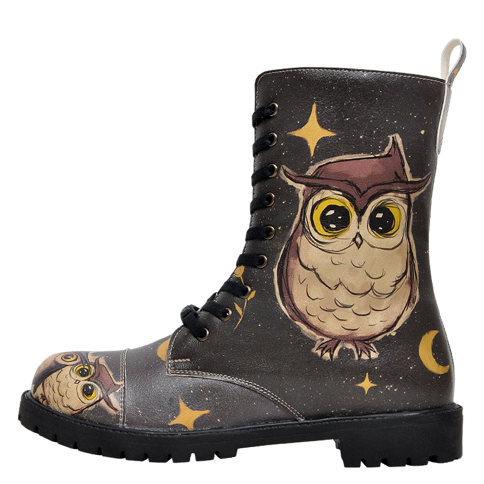 DOGO Schnürboots "DOGO Zipsy Owls Family Damen Stiefel / Female", Vegan günstig online kaufen