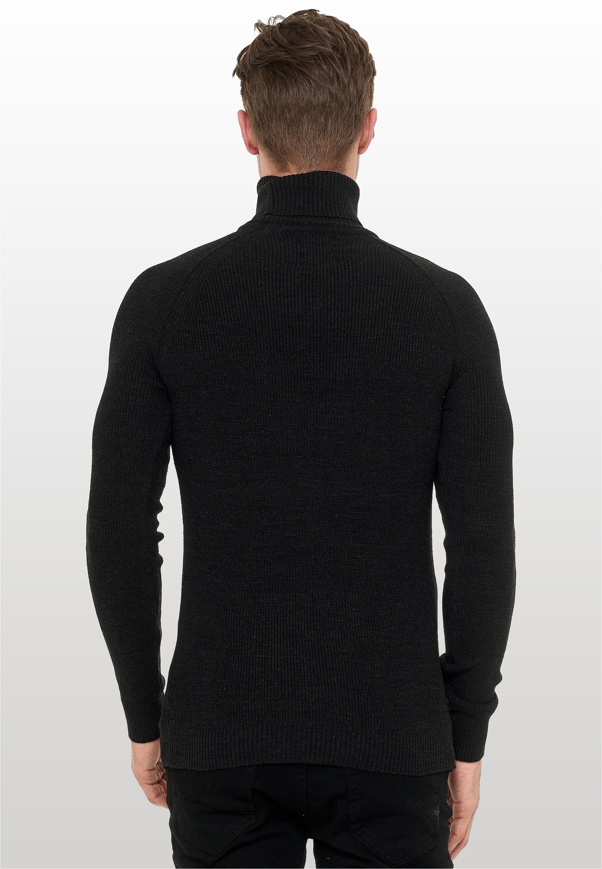 Rusty Neal Rollkragenpullover, mit stilvollem Hochkragen