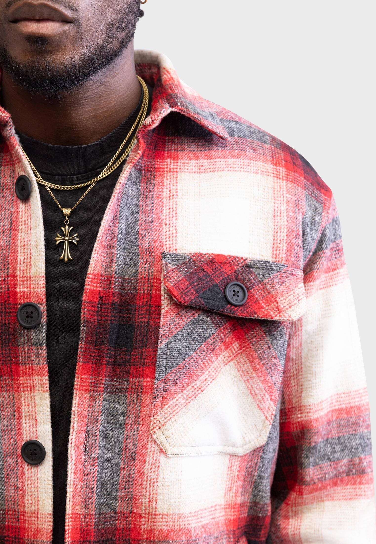 REDEFINED REBEL Funktionsjacke »Redefined Rebel Overshirt RRIan Overshirt«
