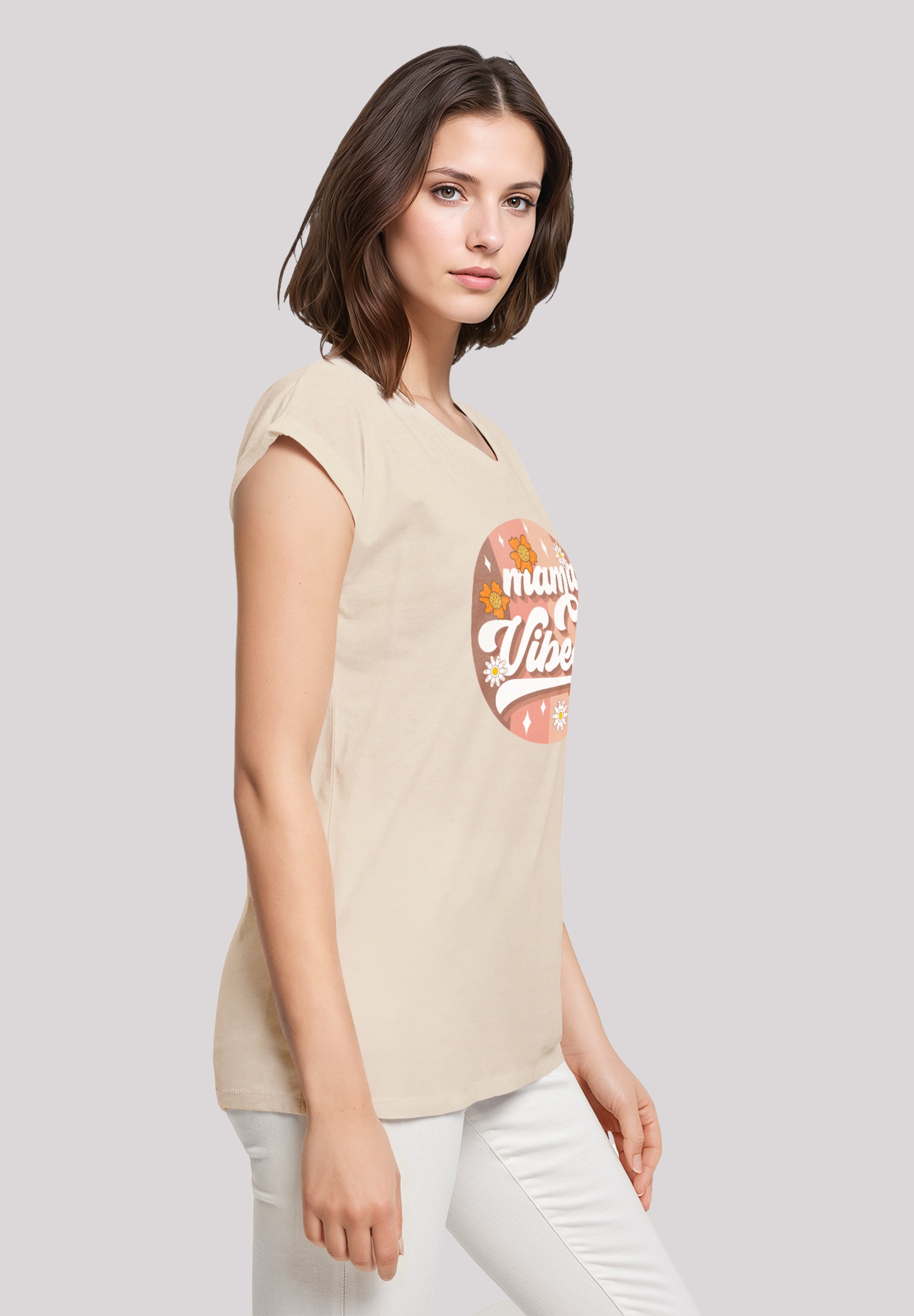 F4NT4STIC T-Shirt »Mothers Day Mama Vibes Vintage Inspired Motherhood« Premium Qualität