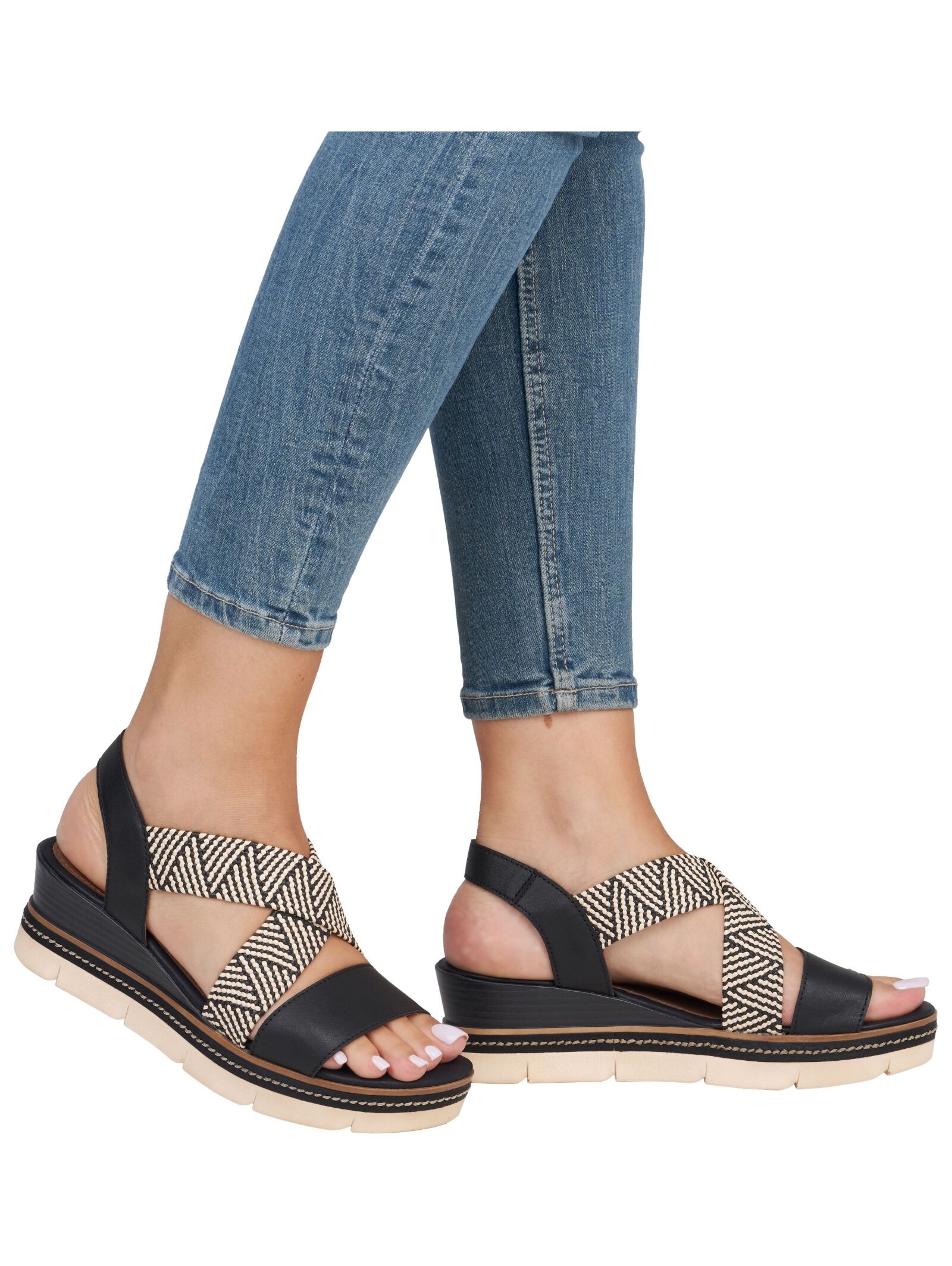 Remonte Keilsandalette »Remonte Sandalen Leder«
